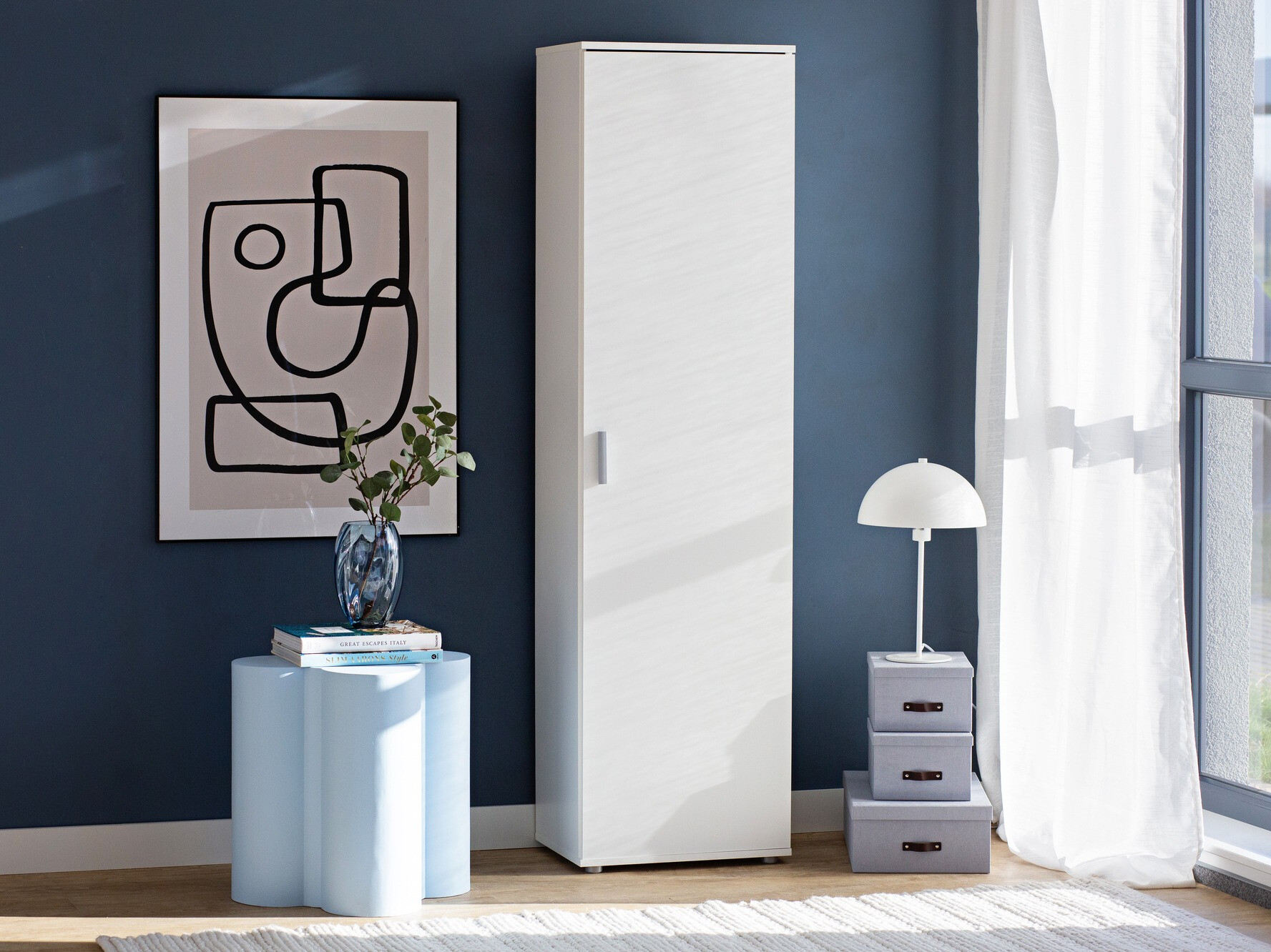 Riiul Bristol 200 (Valge)