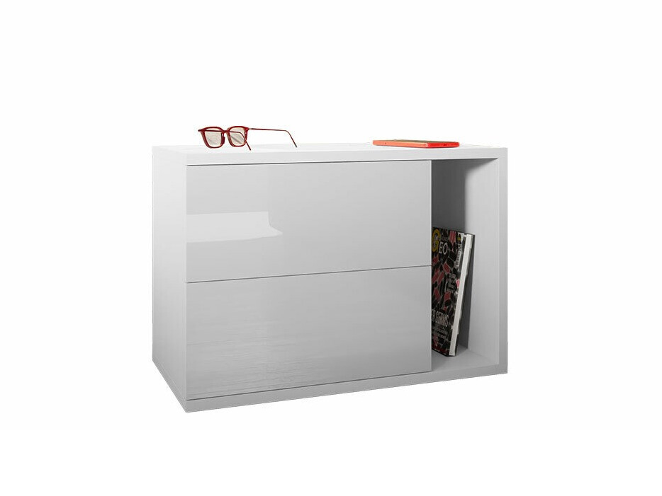 Öökapp Hederos (Valge + Läikiv valge)