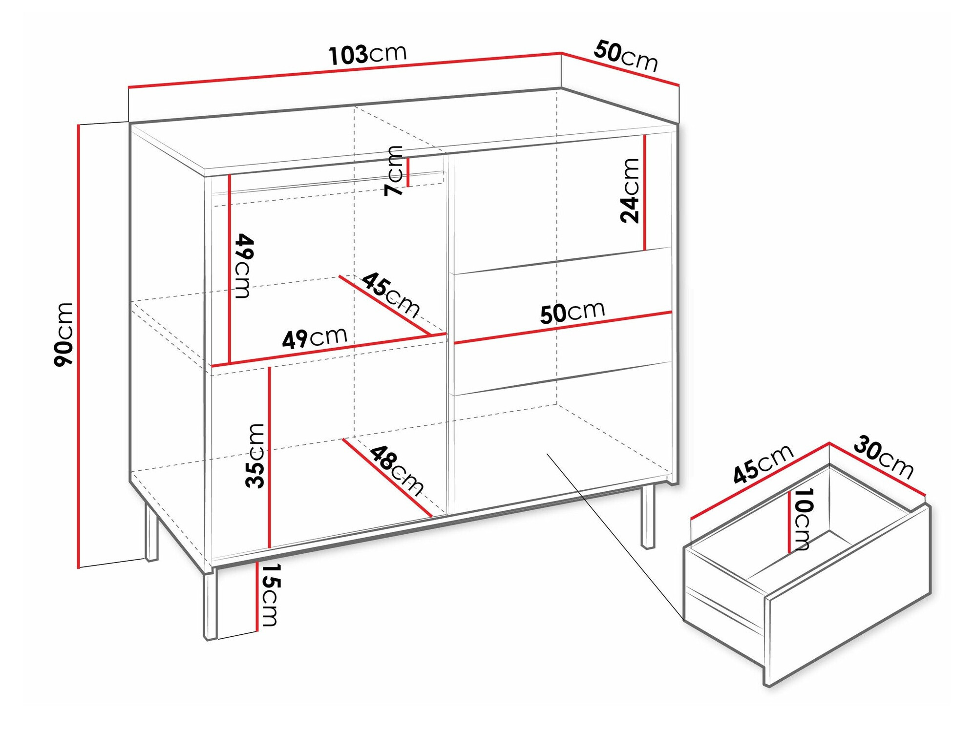 Kummut Comfivo Delruva 100 (Must)
