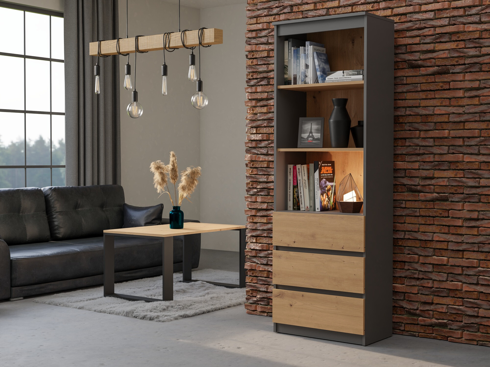 Riiul Mandeville 246 (Antratsiit + Artisan tamm)