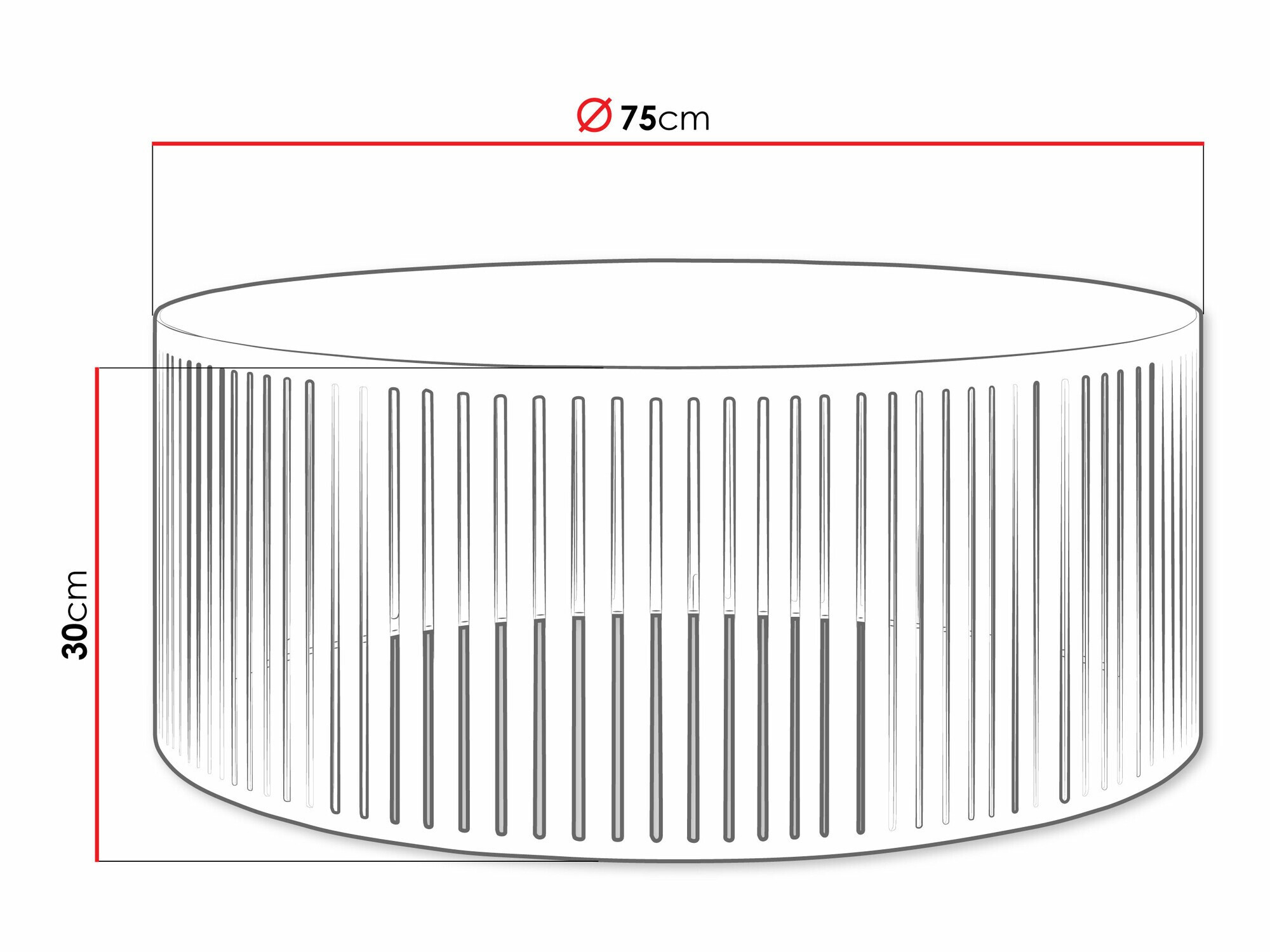 Diivanilaud Prunis (Must)