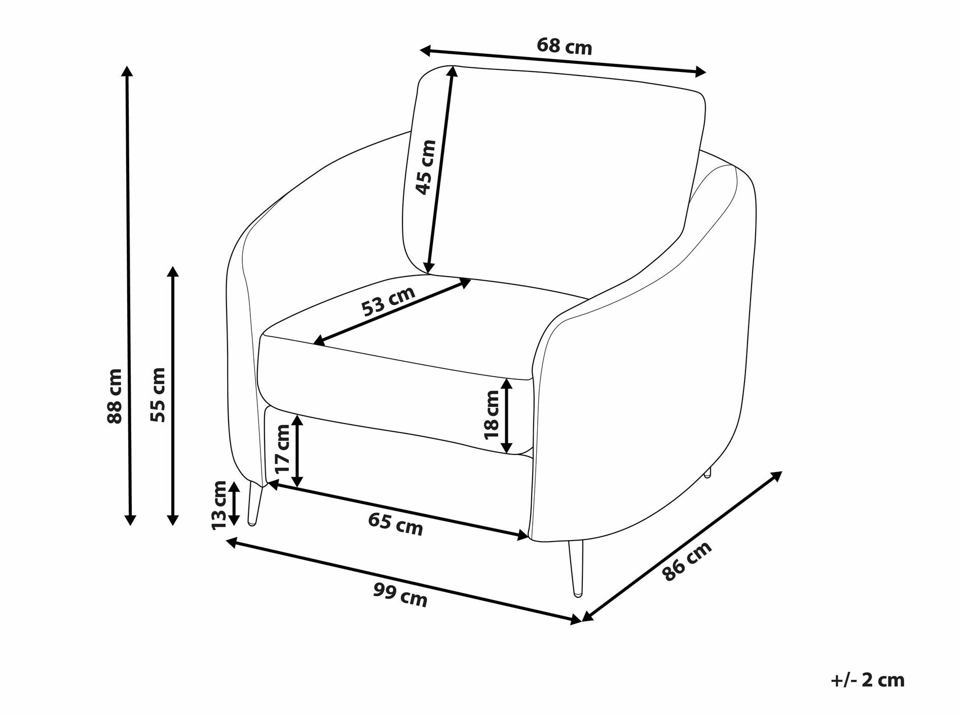 Tugitool Berwyn 1407 (Beež)