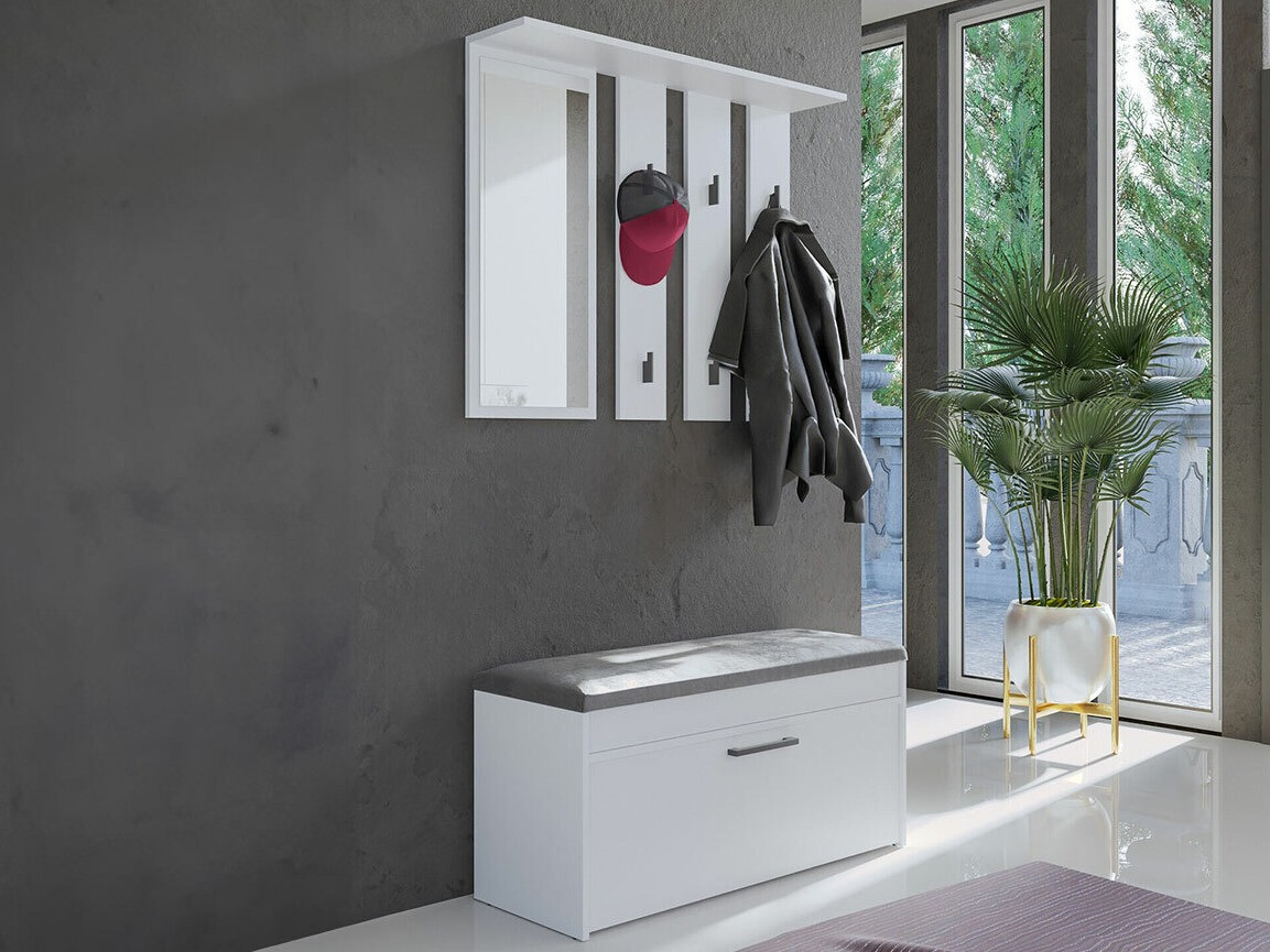 Esikukomplekt Mandeville 218 (Valge)