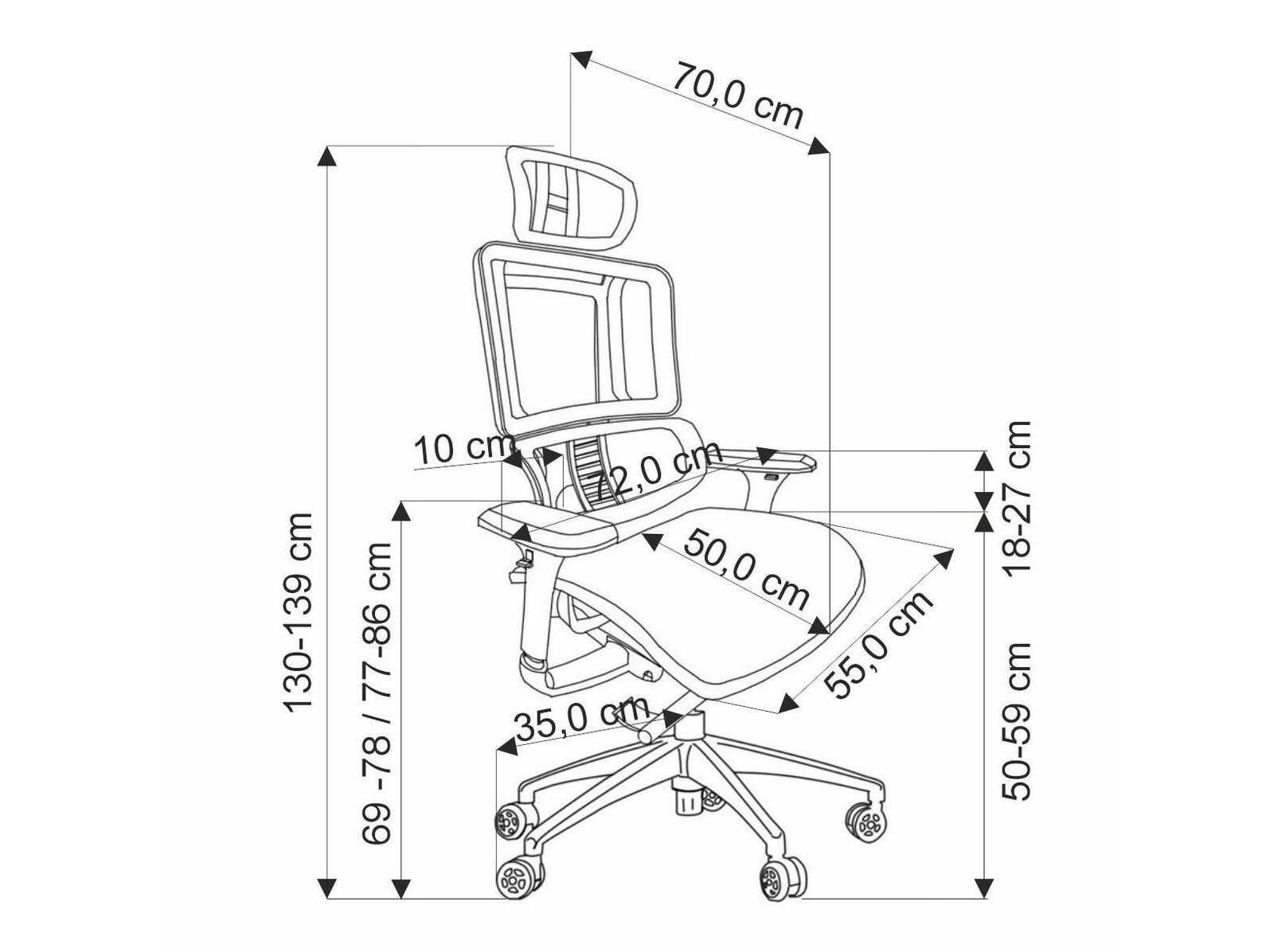 Kontoritool Houston 1656