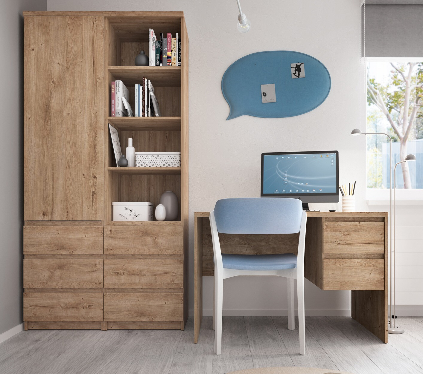 Kirjutuslaud Merfere 100 (Tamm)