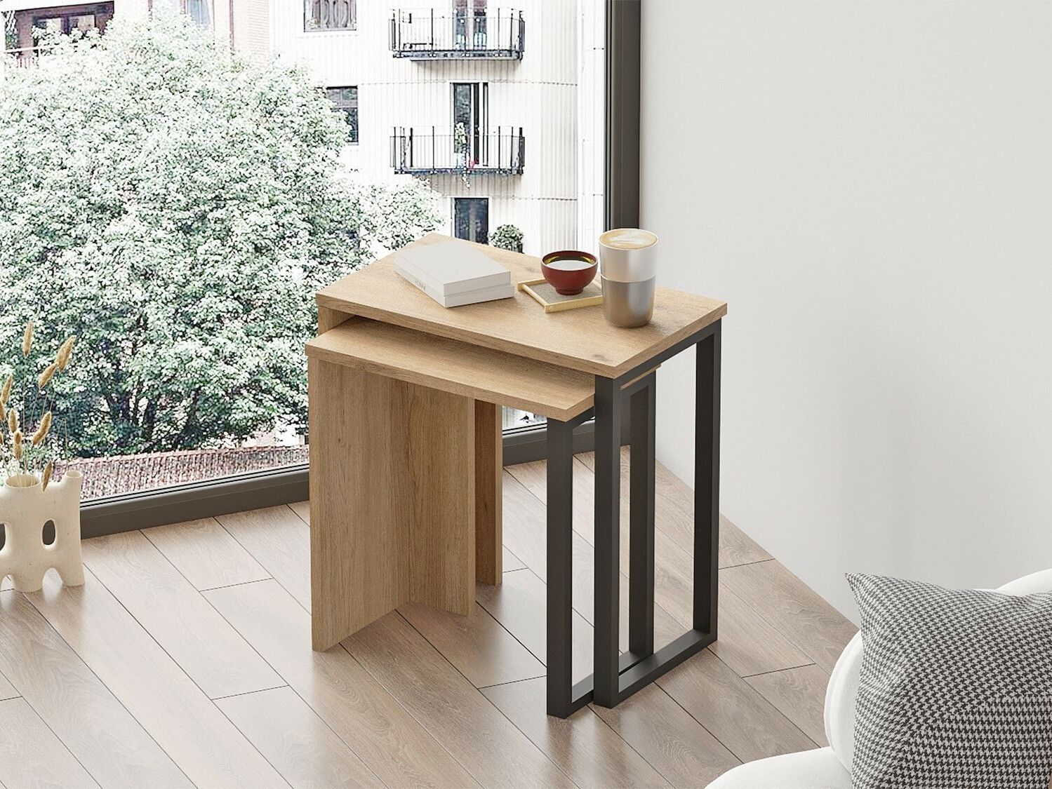 Kõrvallaudade komplekt Fertore 106 (Pähkel)