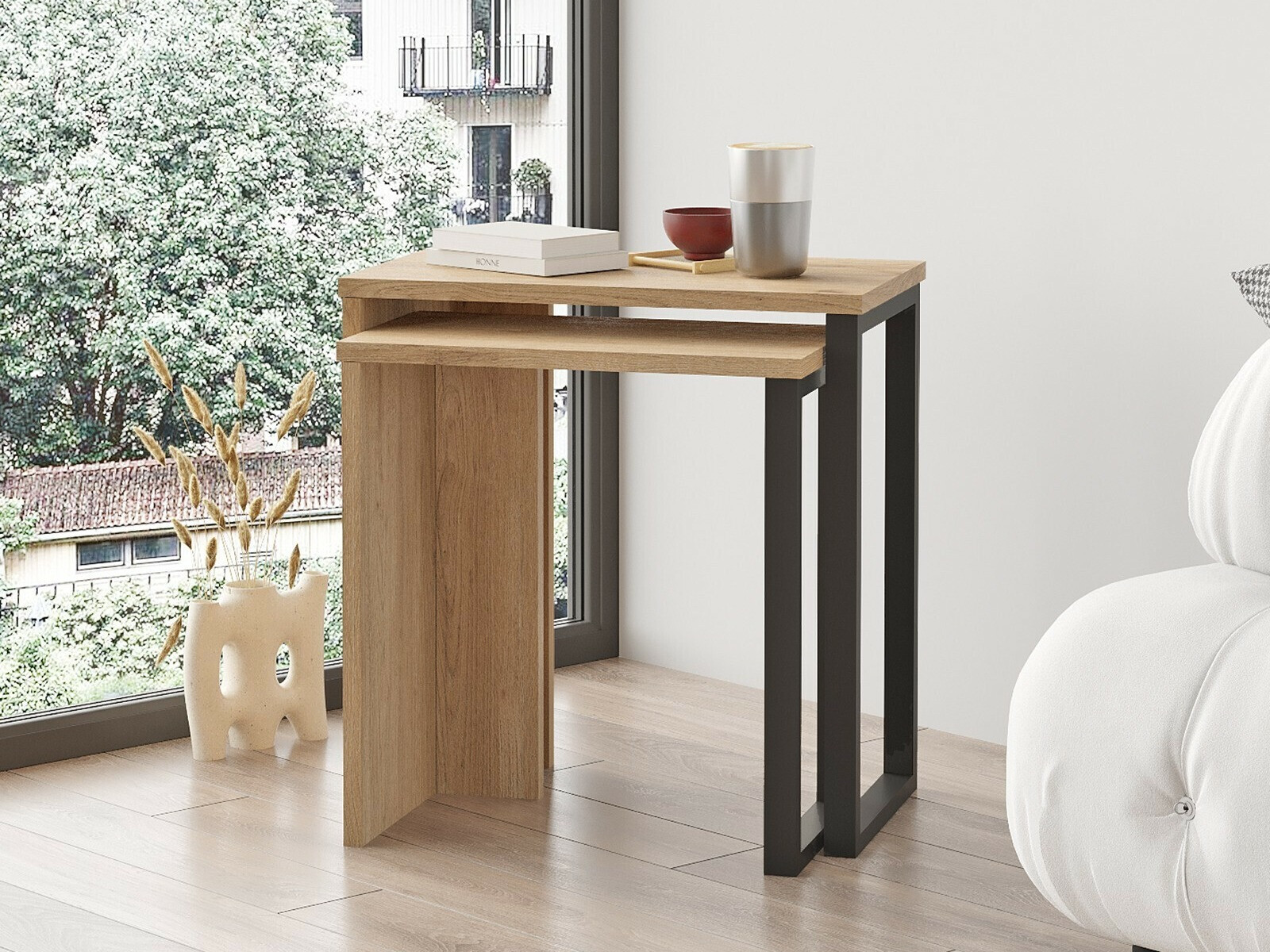 Kõrvallaudade komplekt Fertore 106 (Pähkel)