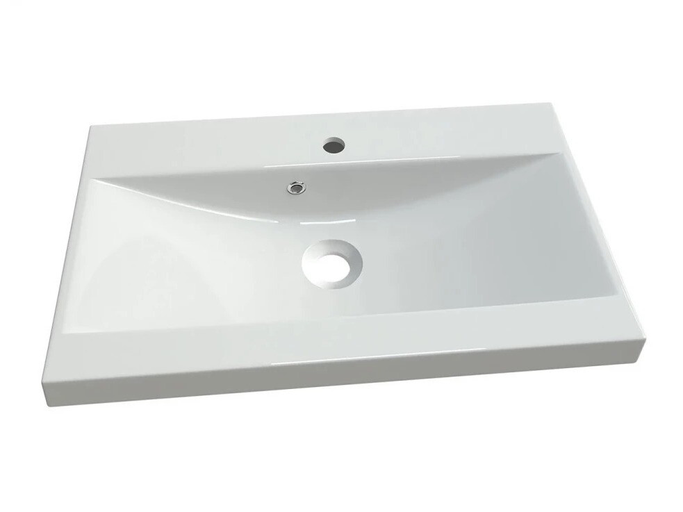 Vannitoakomplekt Scientia III (Läikiv valge + Valge)