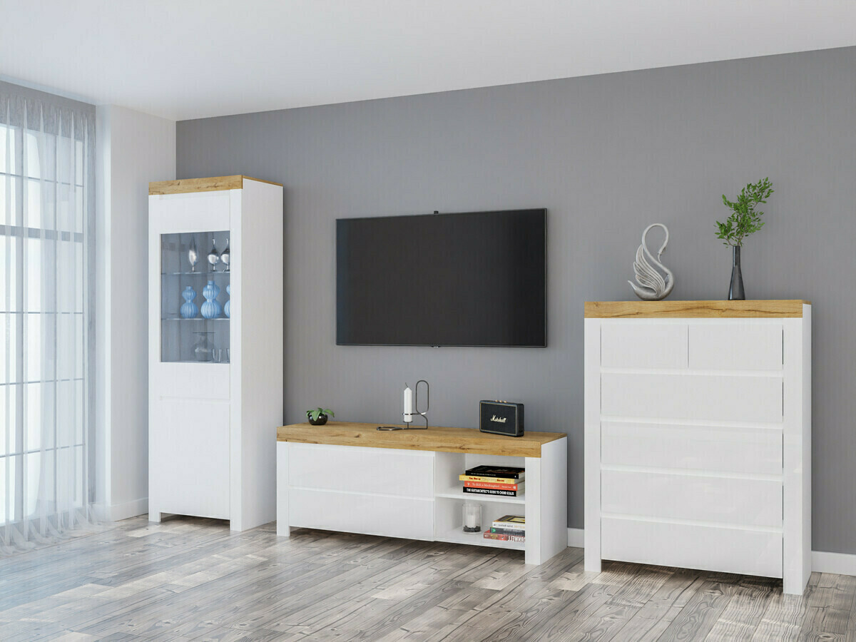 Kummut Sonsoru 114 (Valge + Läikiv valge + Wotani tamm)