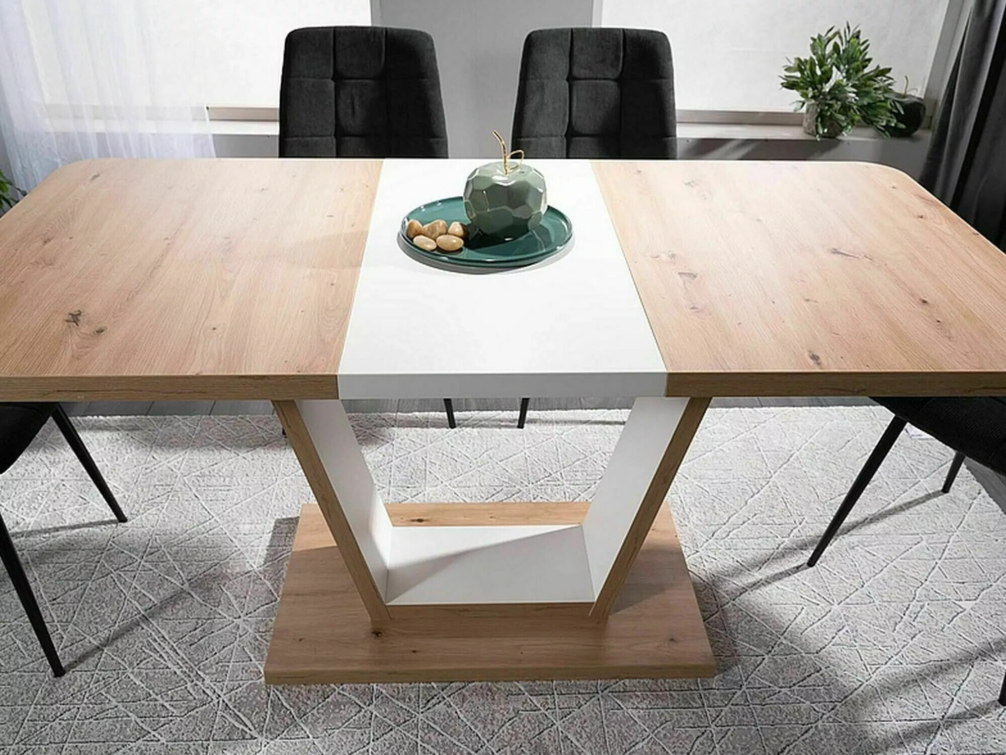 Laud Detroit 135 (Artisan tamm + Valge)