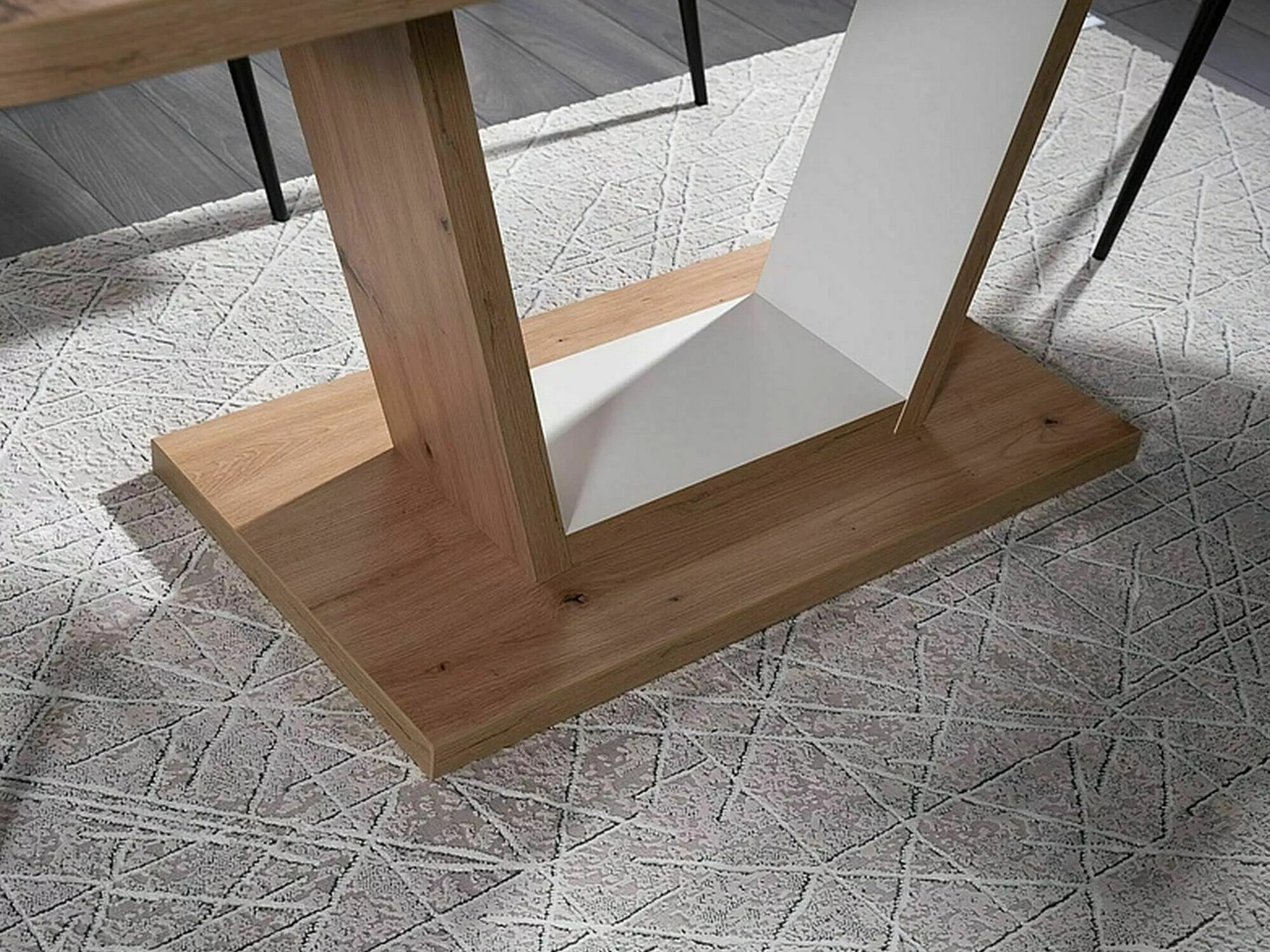 Laud Detroit 135 (Artisan tamm + Valge)