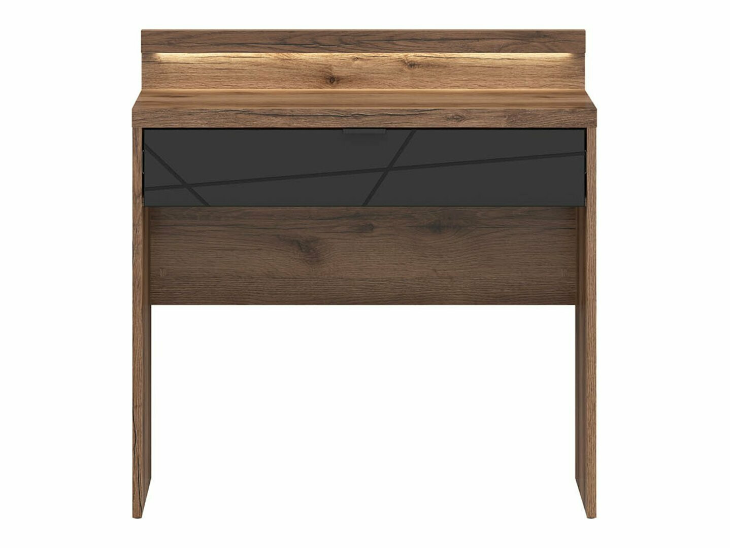 Kirjutuslaud Fivale 120 (Tume delano tamm + Matt must)