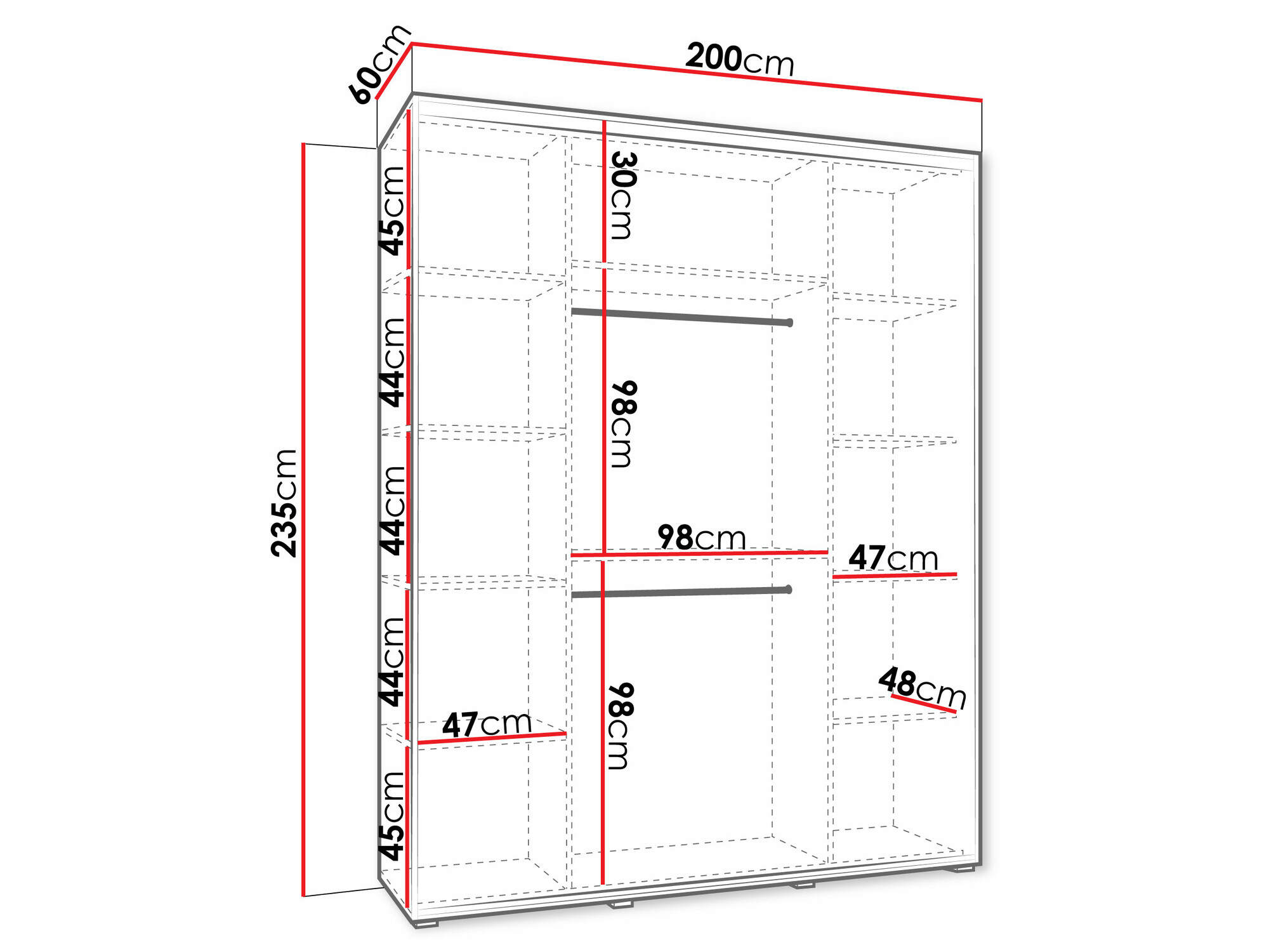 Riidekapp Hartford 492