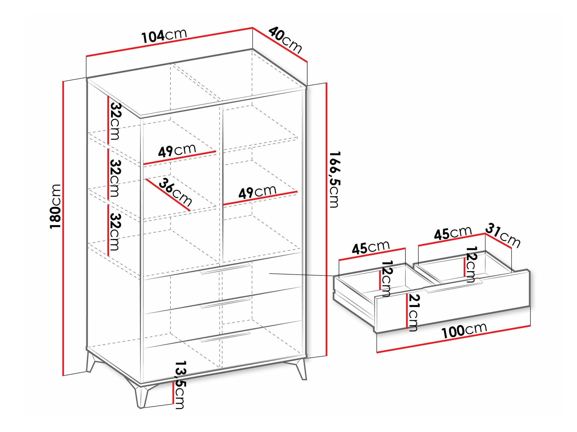 Riiul Comfivo Citrus I