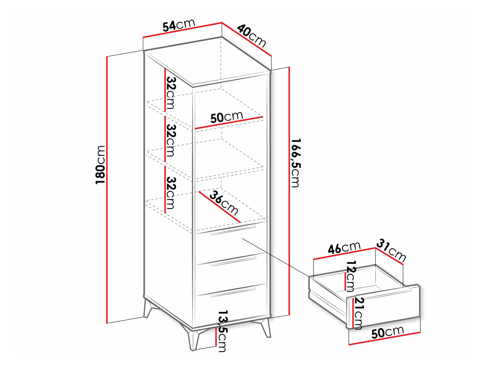 Riiul Comfivo Citrus