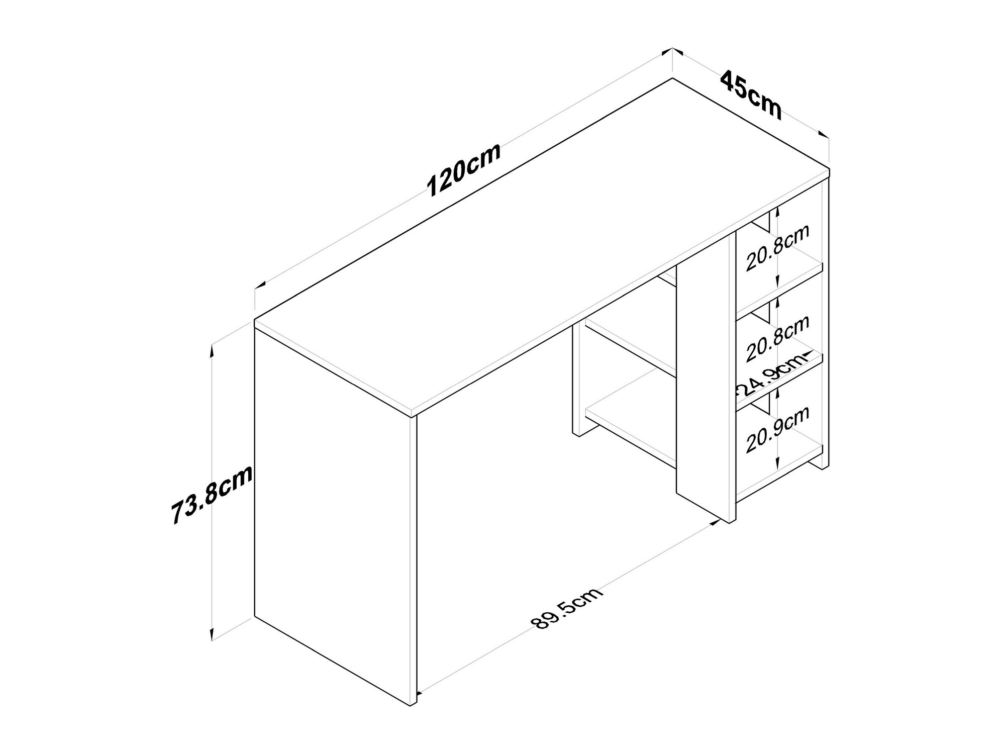 Kirjutuslaud Catdelu 101