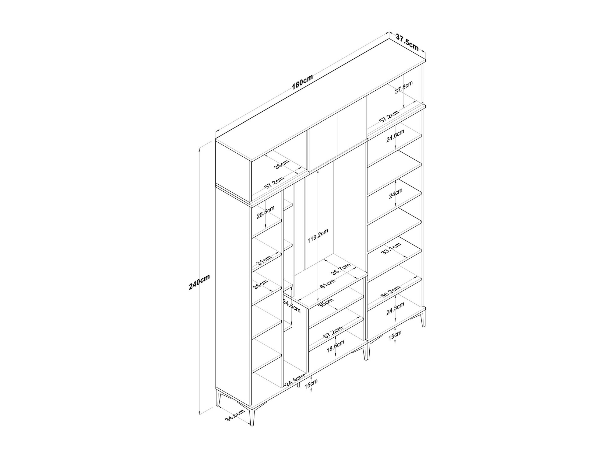 Esikukomplekt Catevara 106