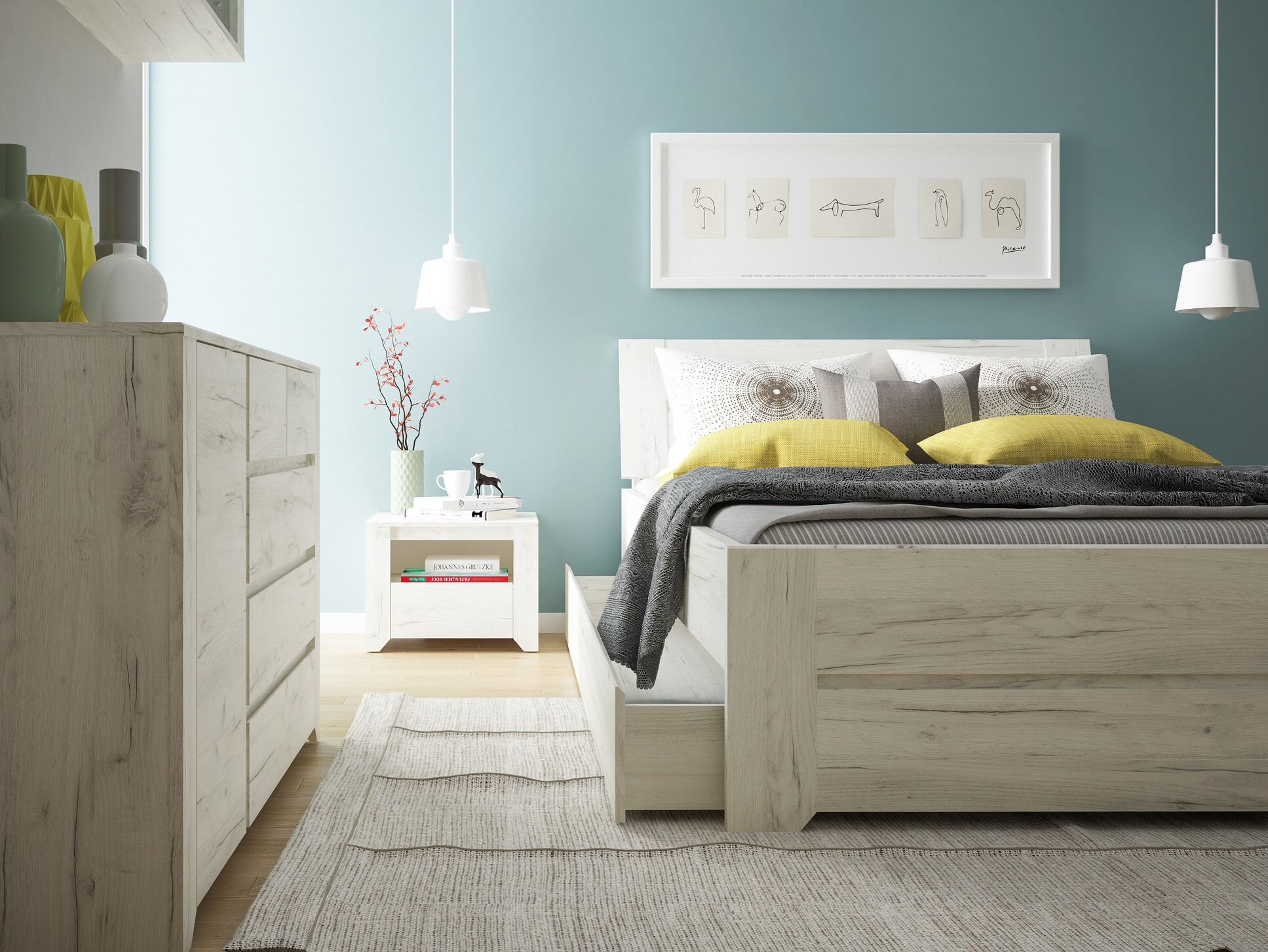 Voodipesukast Salcame 118