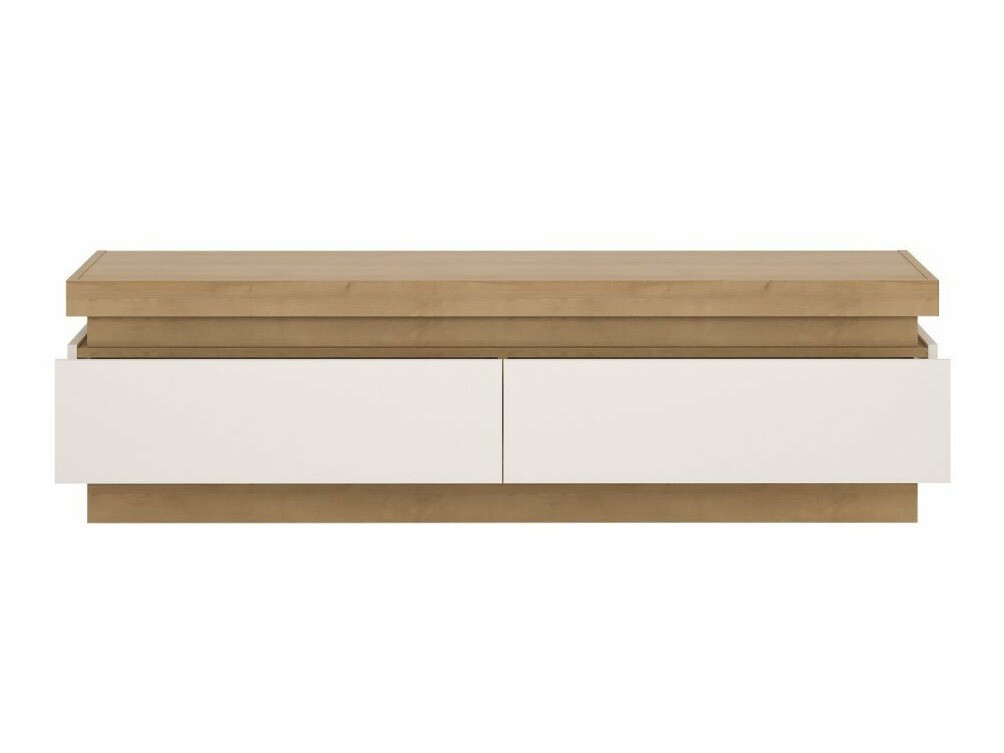 TV-alus Feldeli 101 (Riviera tamm + Läikiv valge)