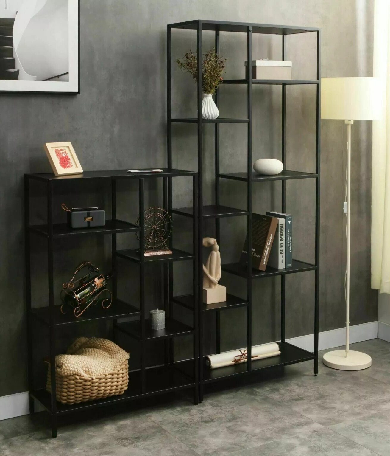 Riiul Detroit 165 (Must)