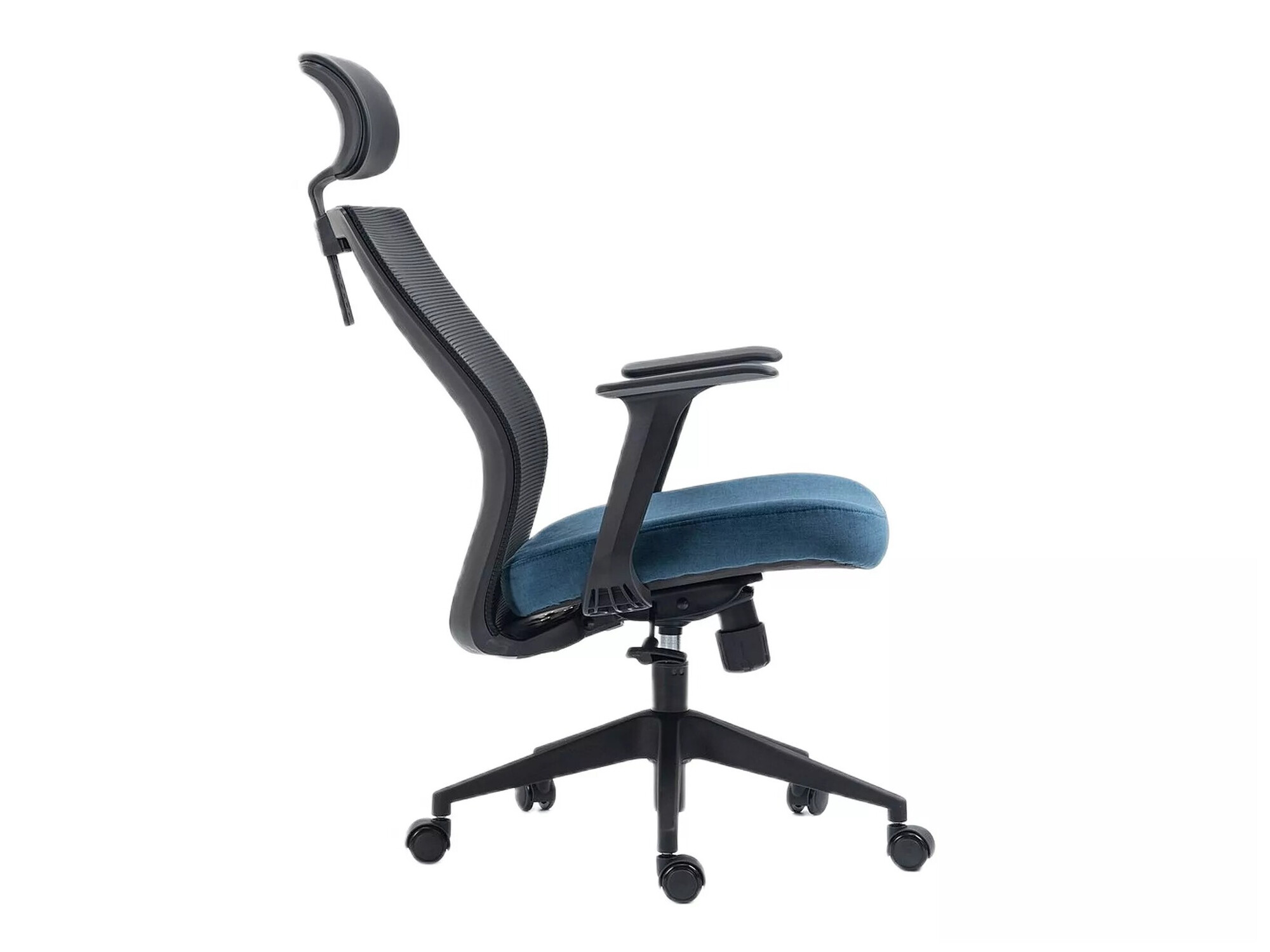 Kontoritool Detroit 270 (Must + Sinine)