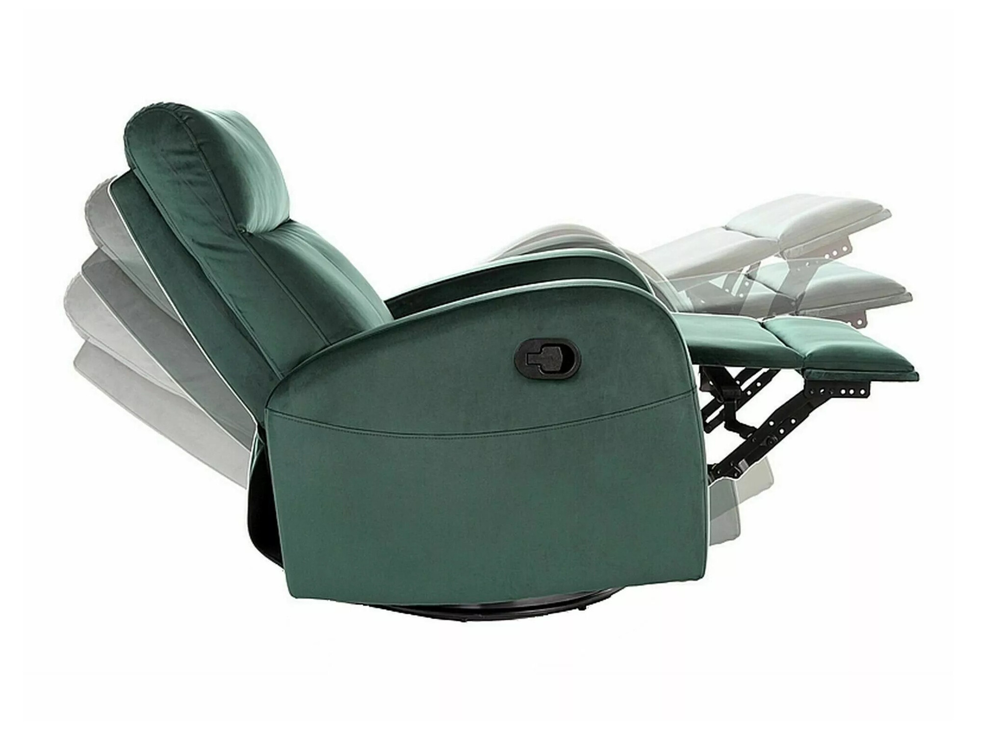 Tugitool recliner Detroit 333 (Roheline)