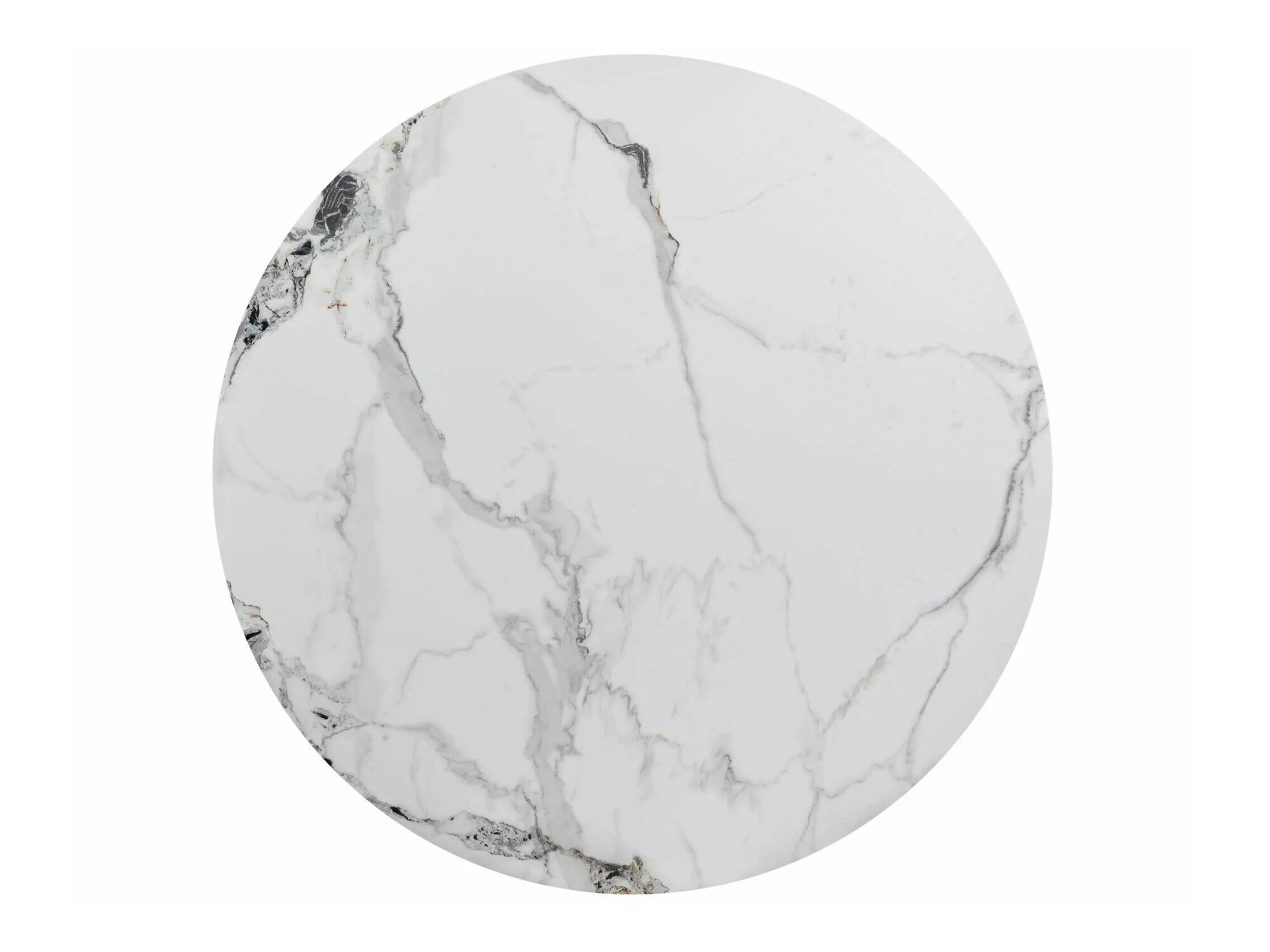 Laud Detroit 341 (Valge marmor + Hõbedane)