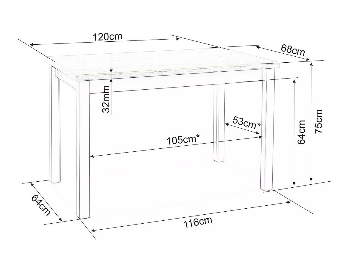Laud Detroit 345 (Artisan tamm + Must)