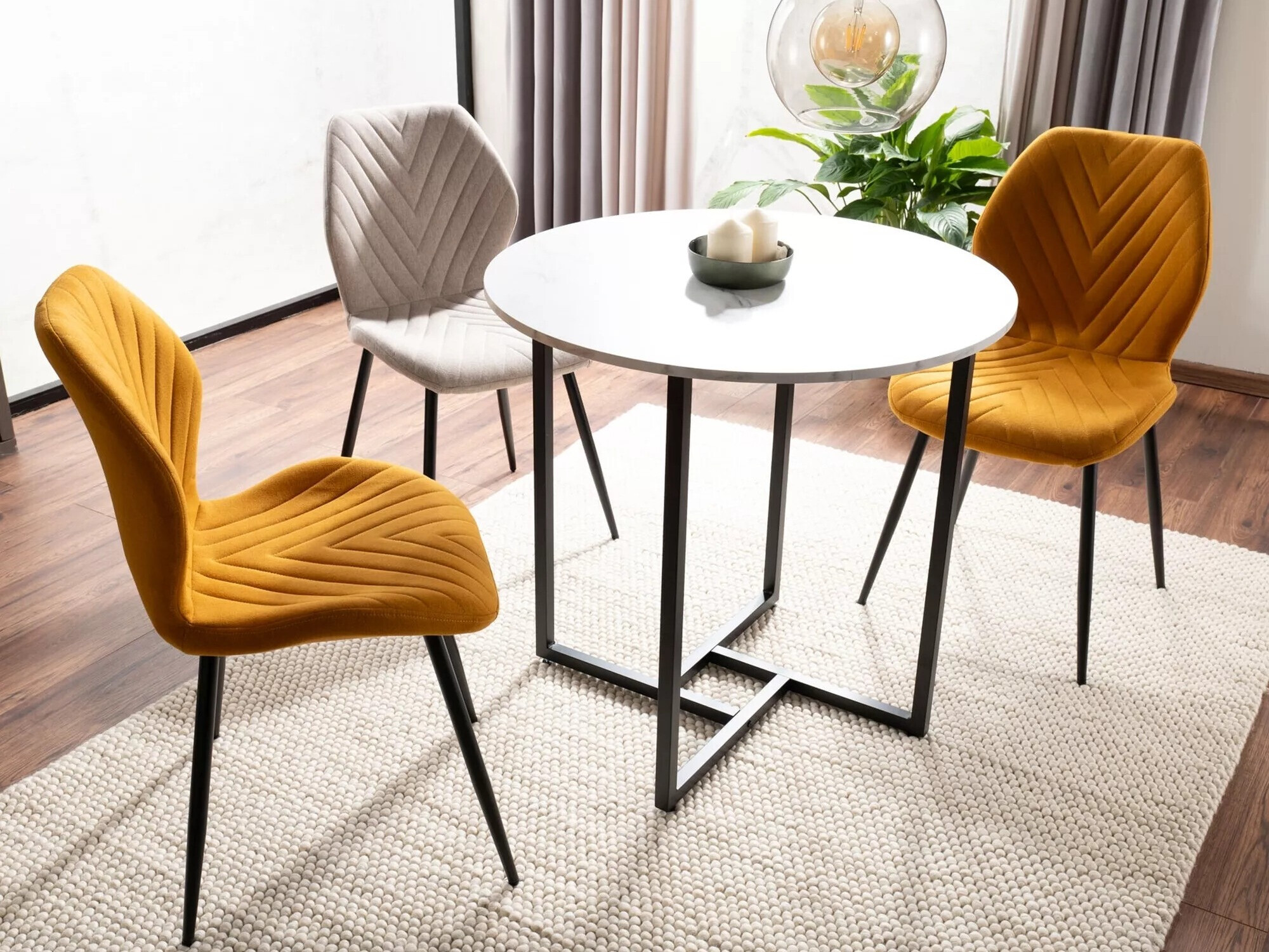 Laud Detroit 386 (Valge marmor)