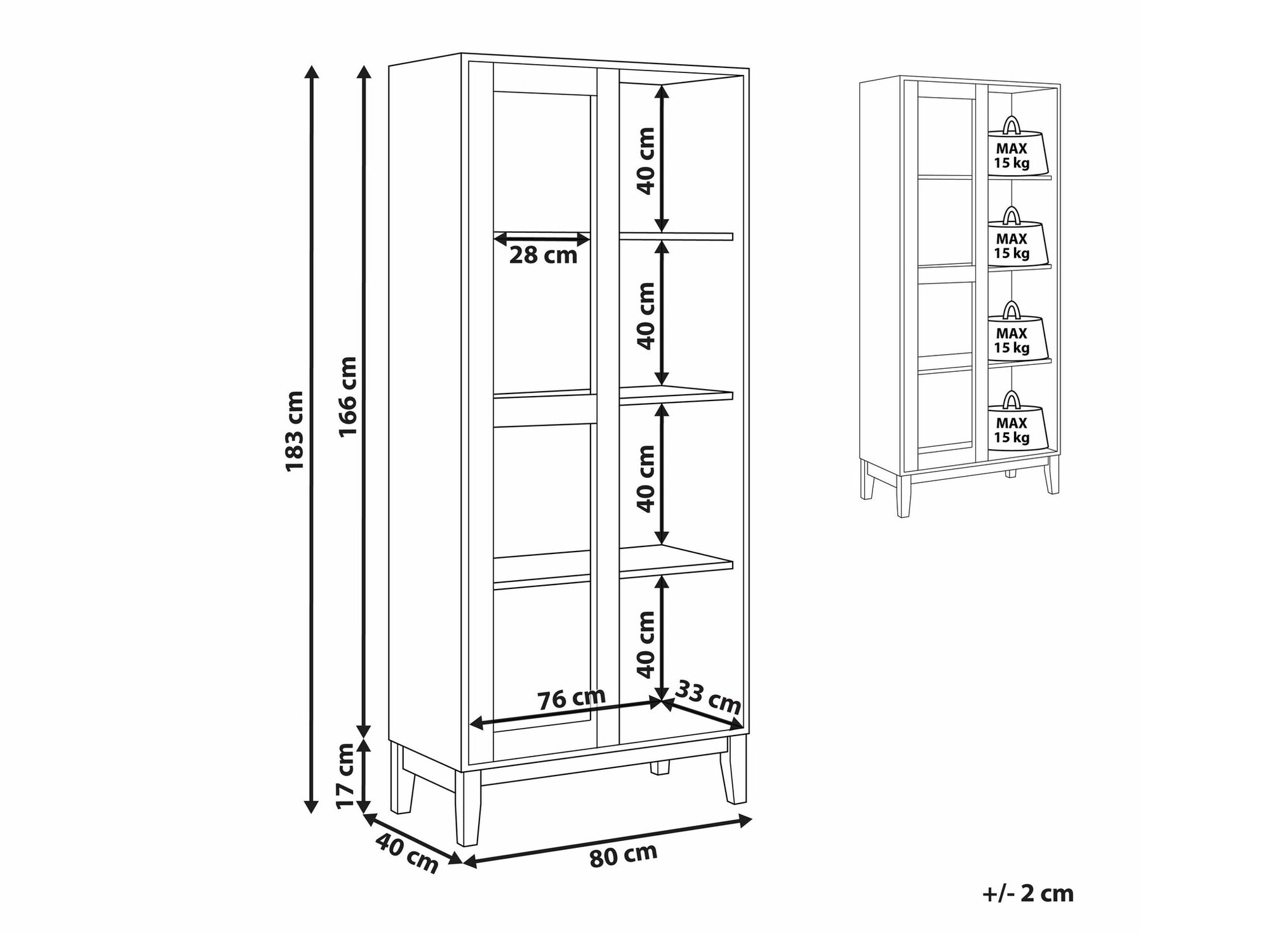 Riiul Berwyn 2006 (Valge)