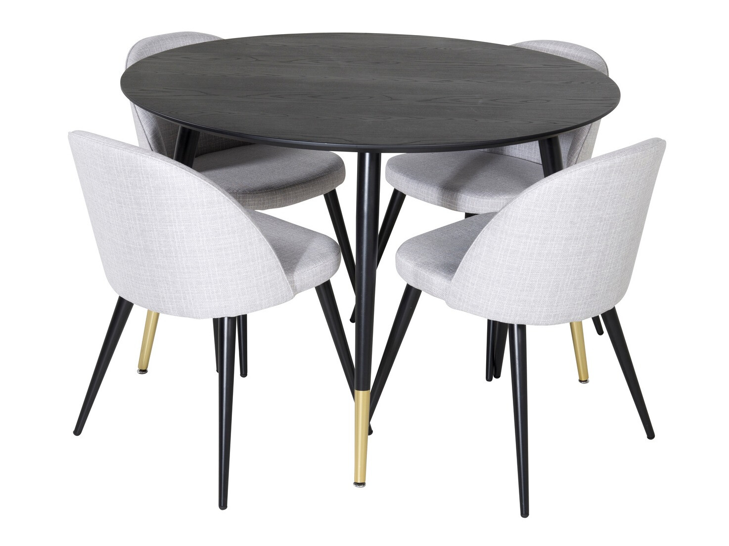 Söögitoakomplekt Dallas 1191 (Helehall + Must)