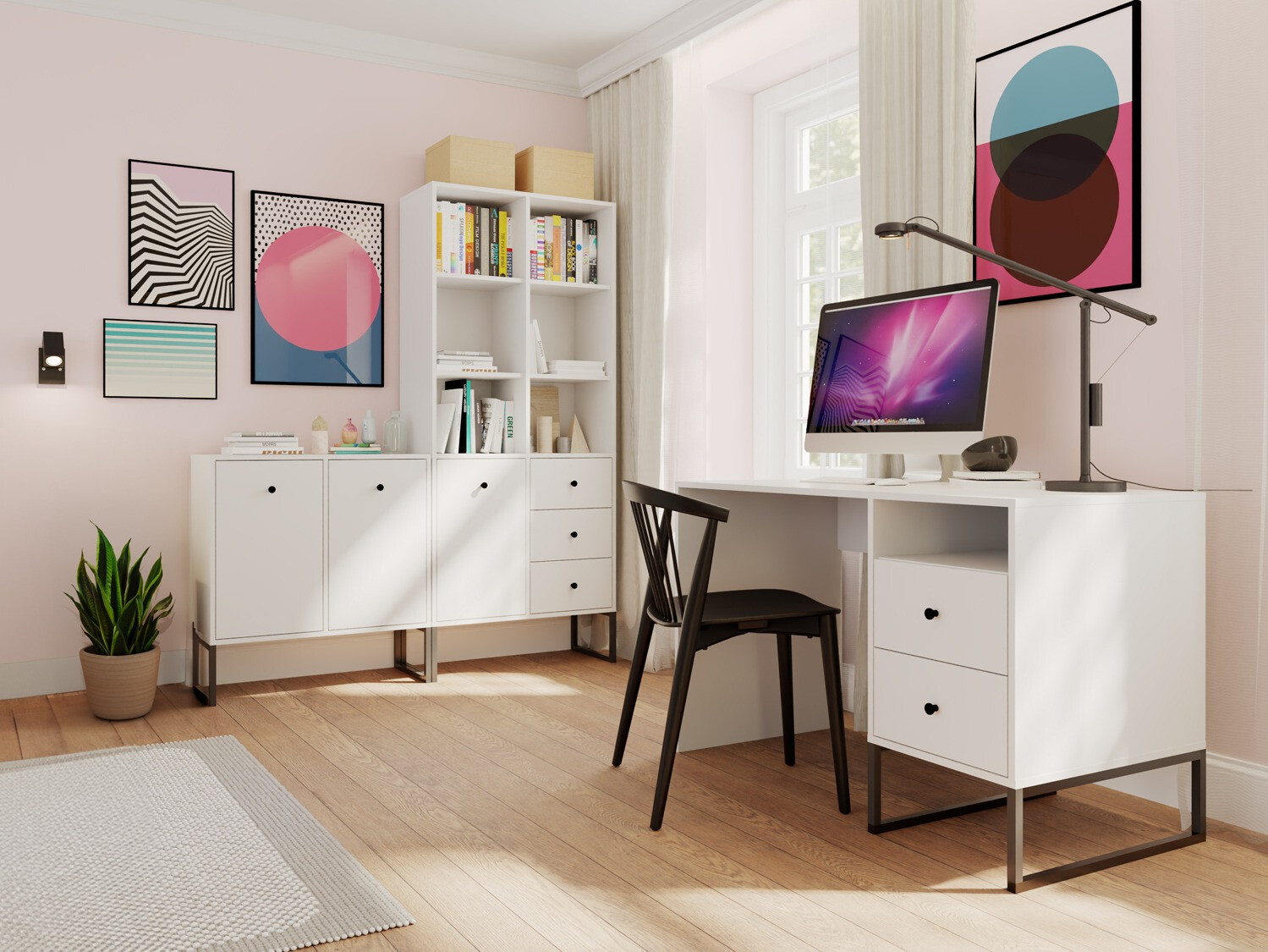 Riiul Dalferi 107 (Valge)