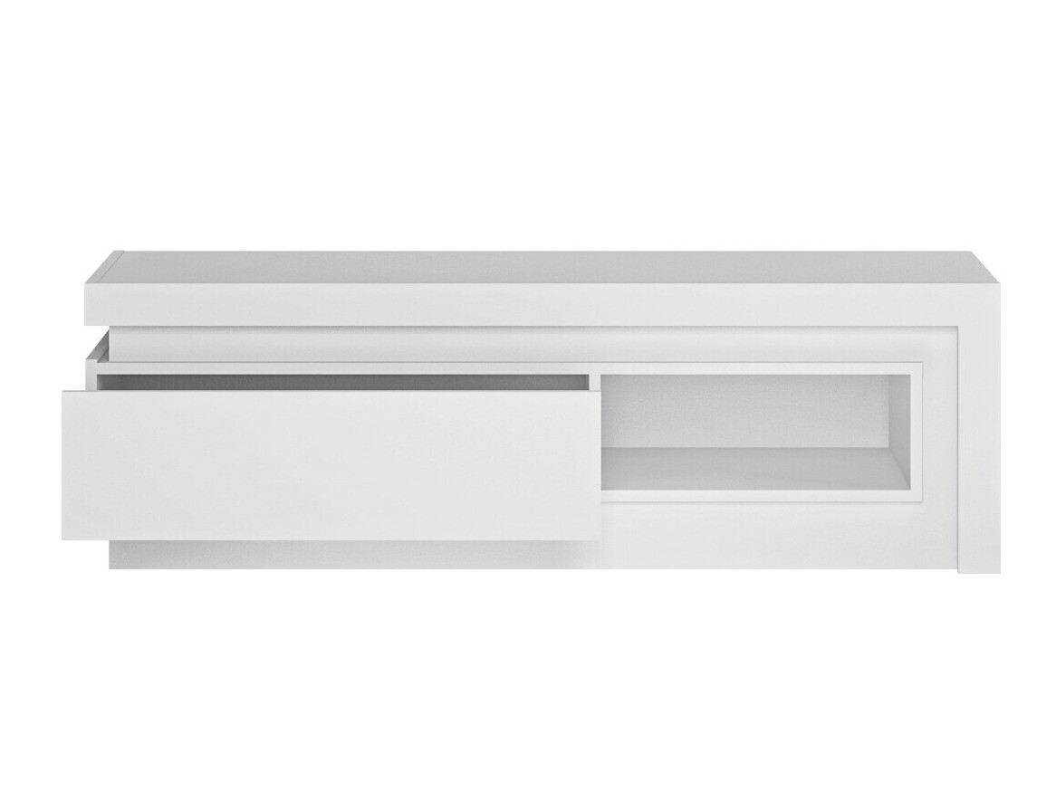 TV-alus Feldeli 102 (Valge + Läikiv valge)