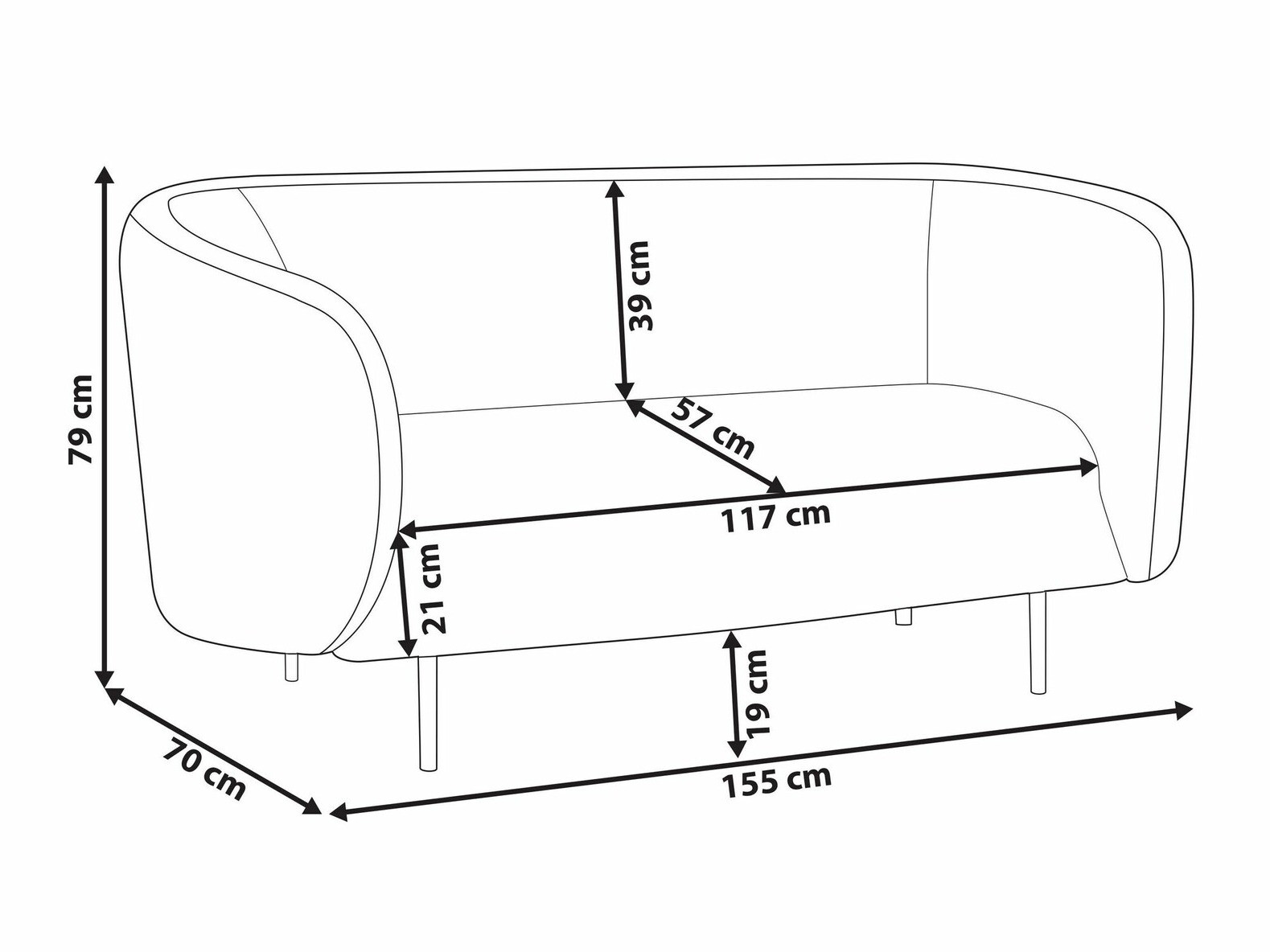 Diivan Berwyn 2042 (Must)