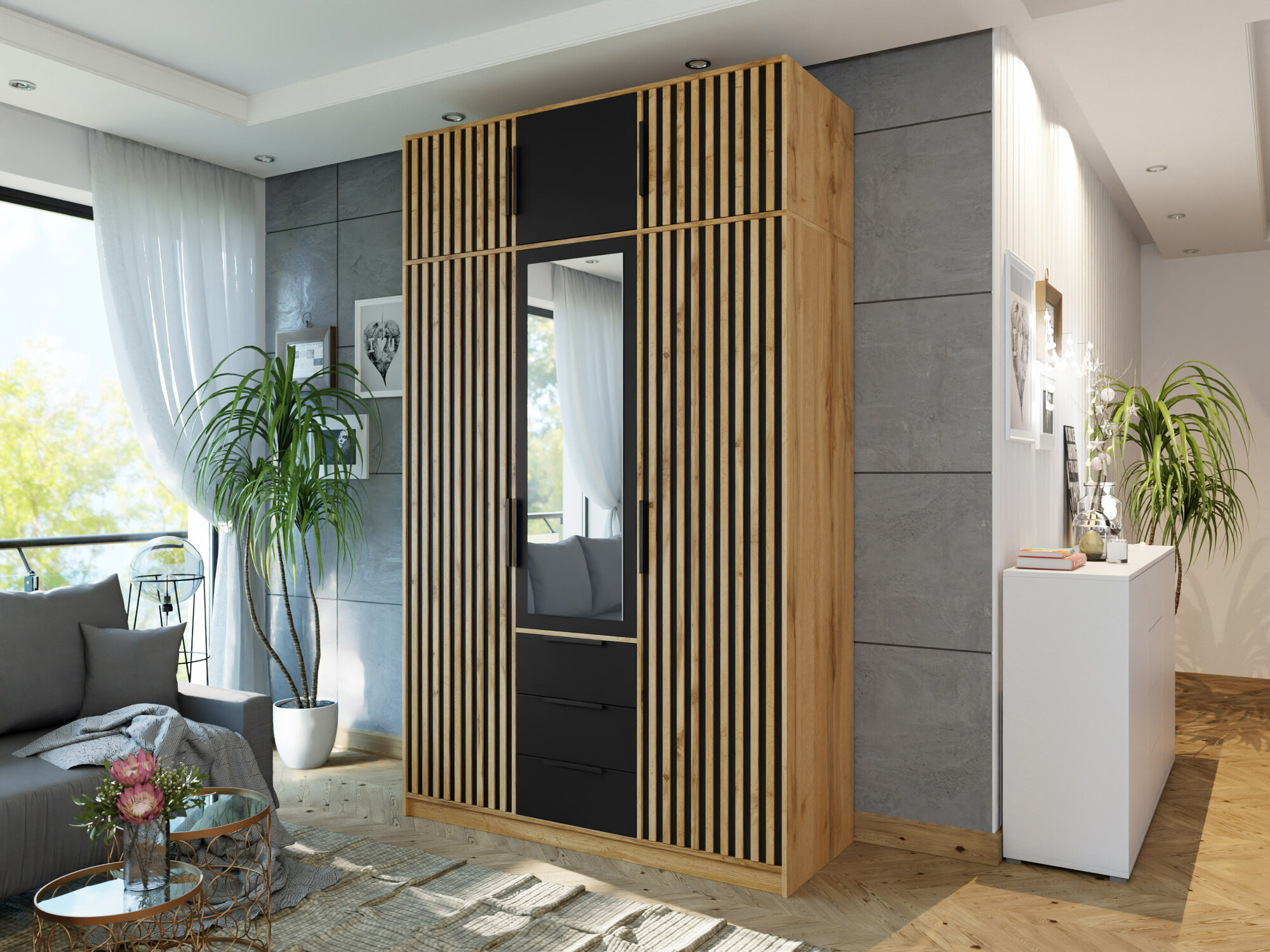 Riidekapp Collis I (Wotani tamm + Must)