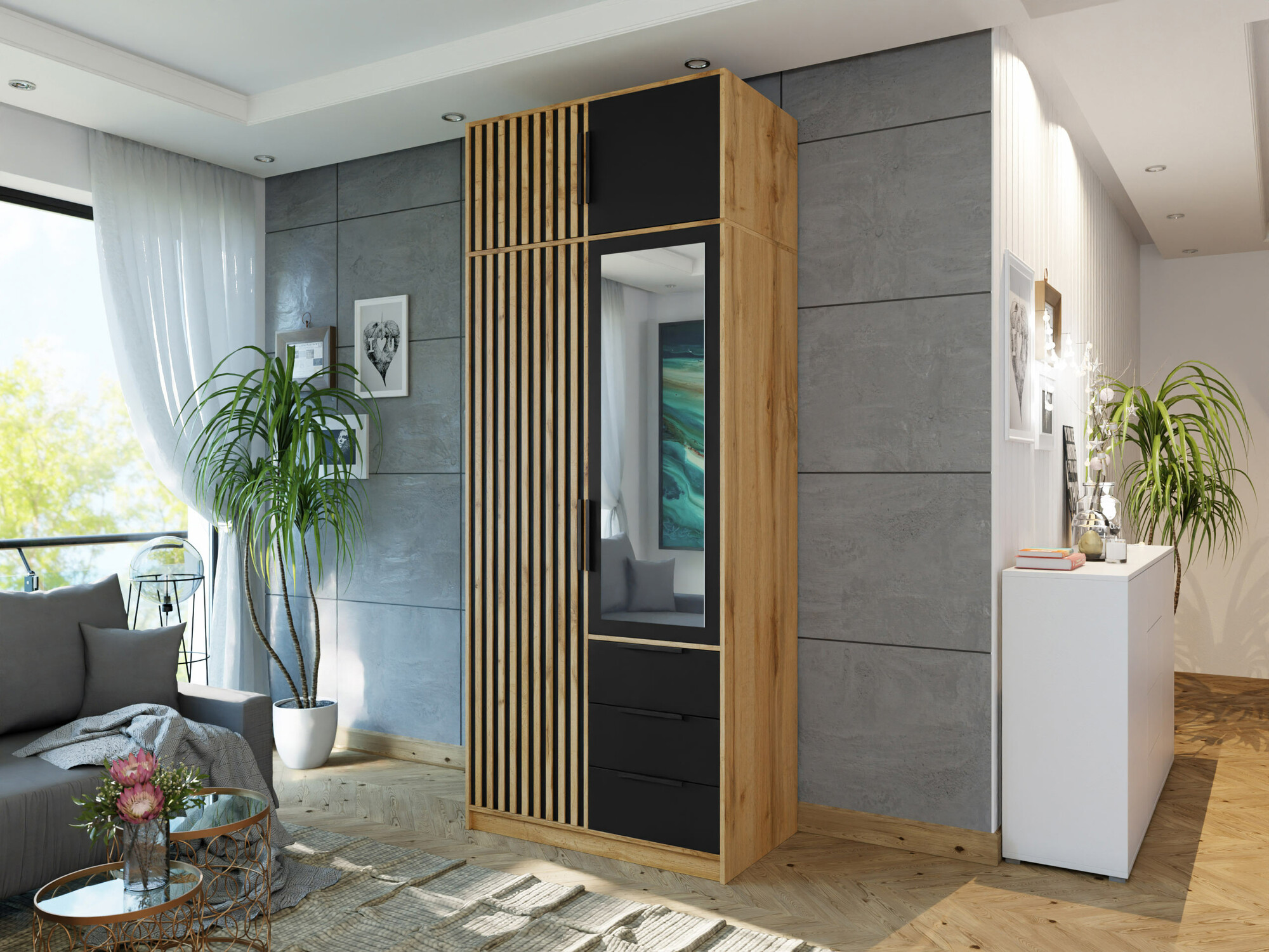 Riidekapp Collis (Wotani tamm + Must)