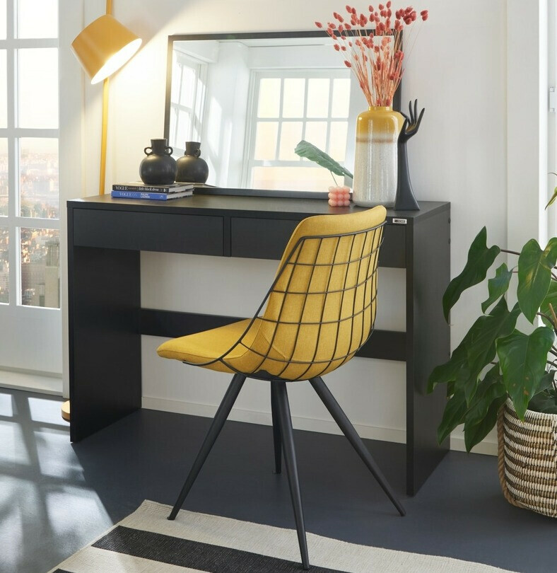 Konsoollaud Denton 879 (Must)