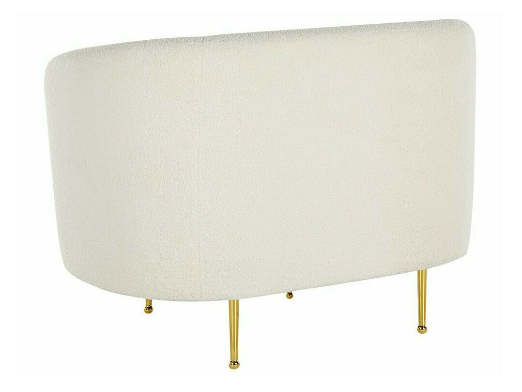 Pehme mööbli komplekt Berwyn 2050 (Valge + Kuldne)