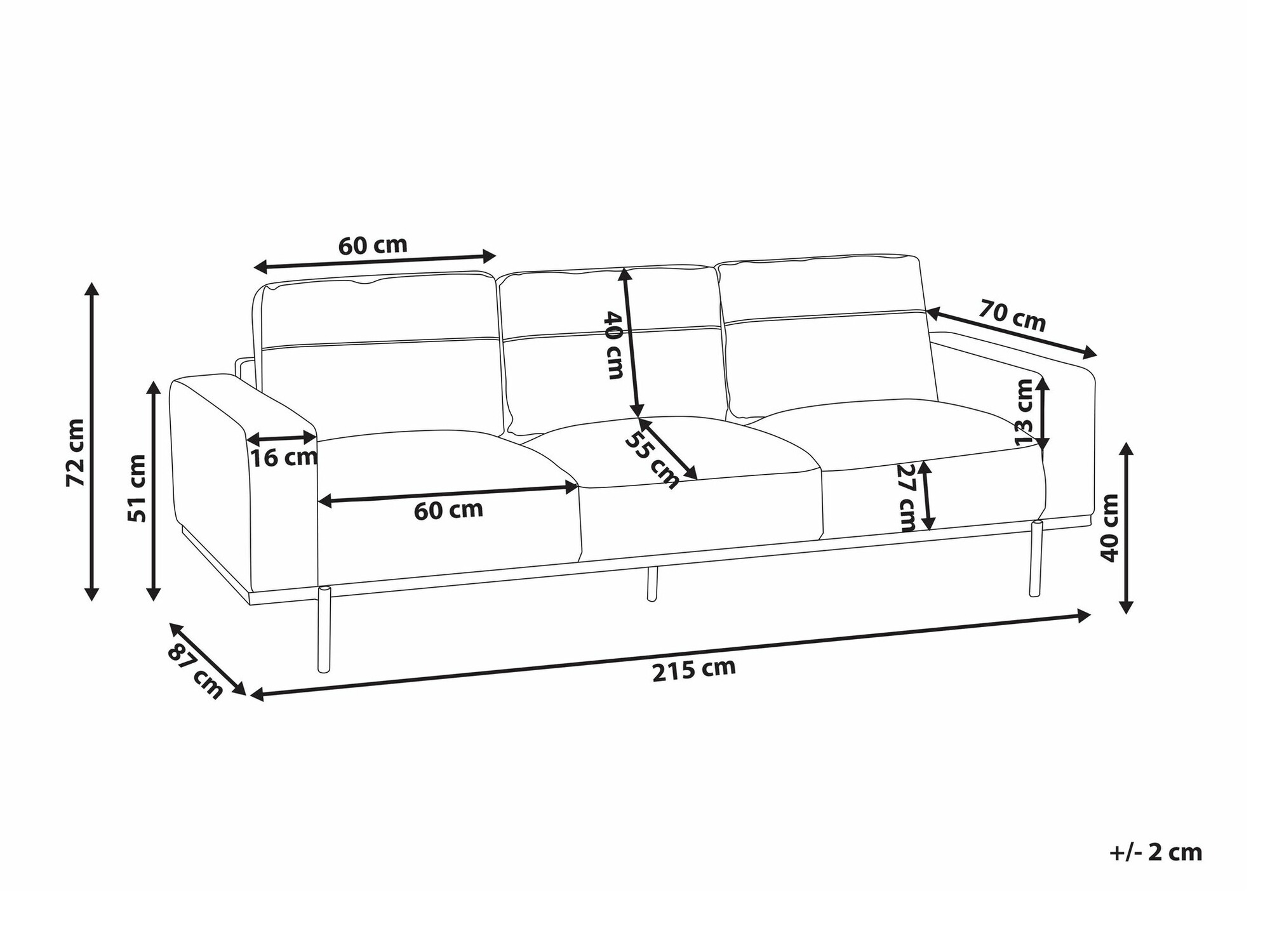 Diivan Berwyn 2065 (Must)