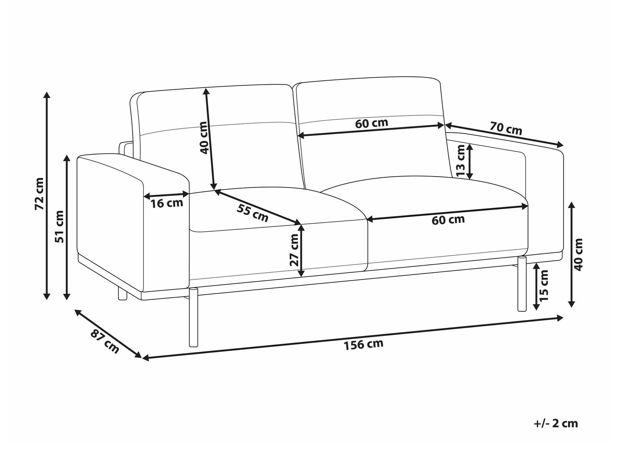 Diivan Berwyn 2066 (Pruun)