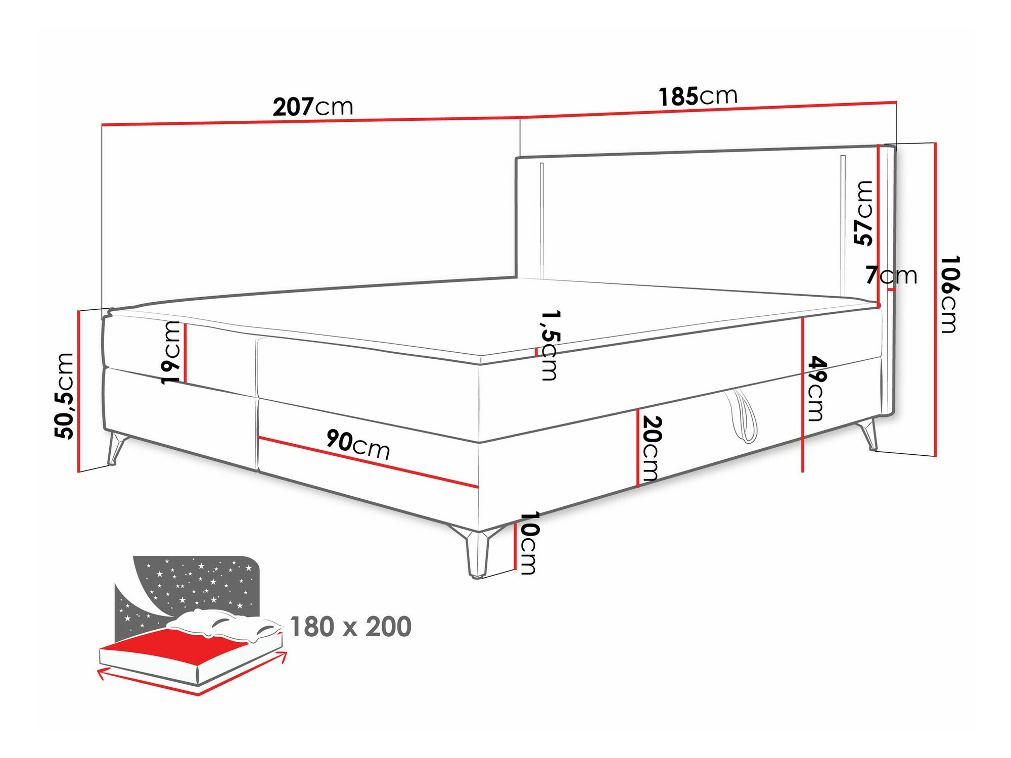 Kontinentaalvoodi Memphis 147 (Manila 37)