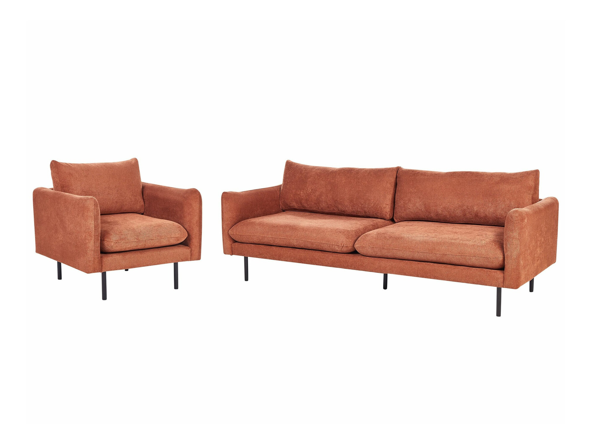 Pehme mööbli komplekt Berwyn 1827 (Pruun)