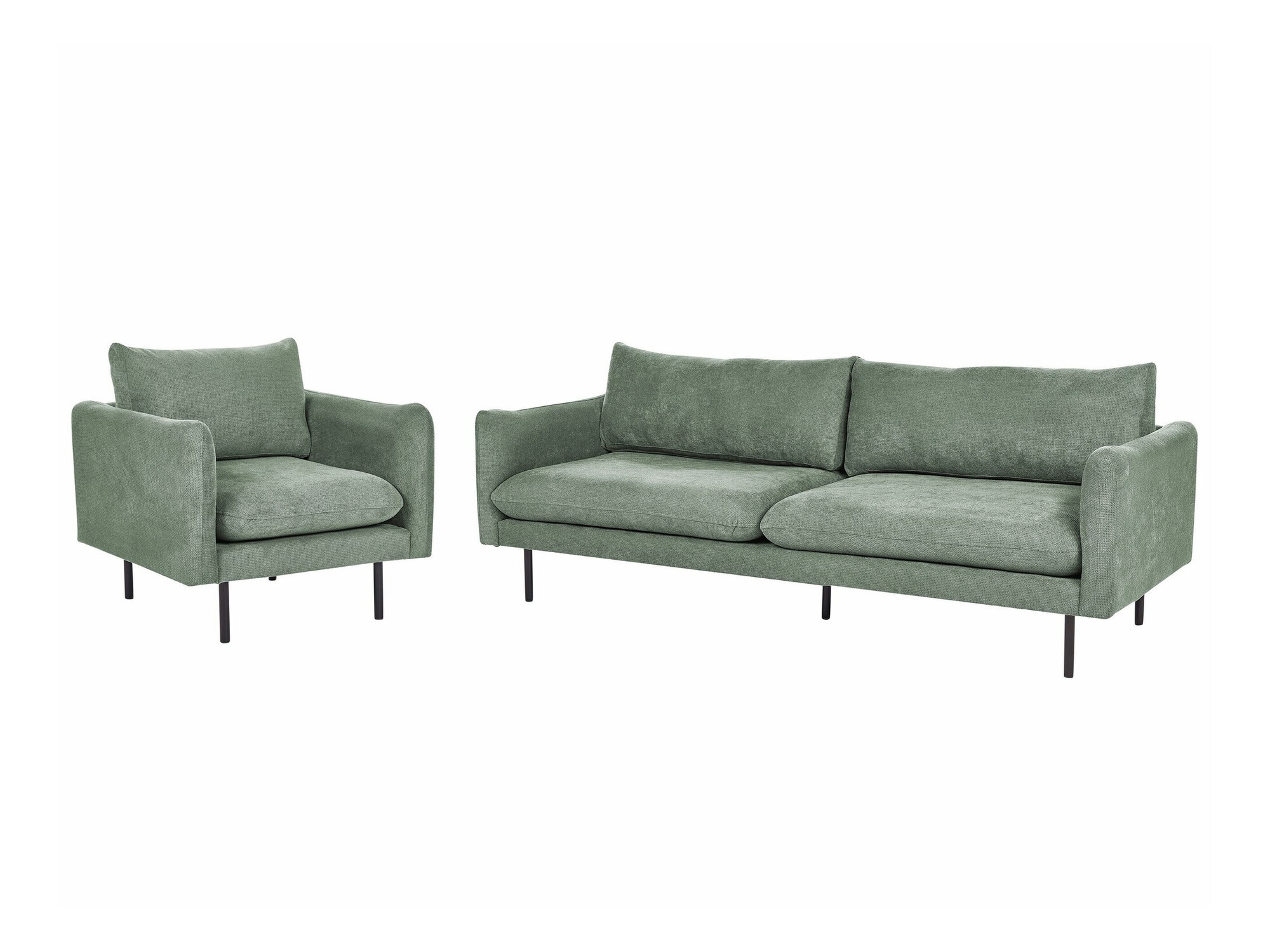 Pehme mööbli komplekt Berwyn 1827 (Roheline)