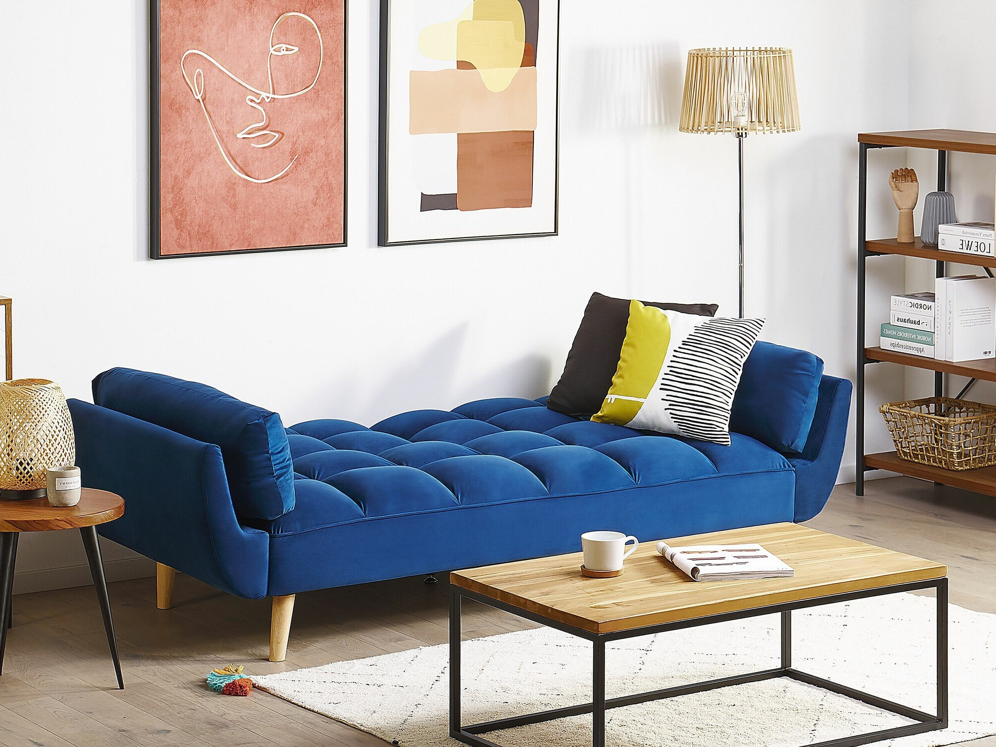 Diivanvoodi Berwyn 2077 (Sinine)