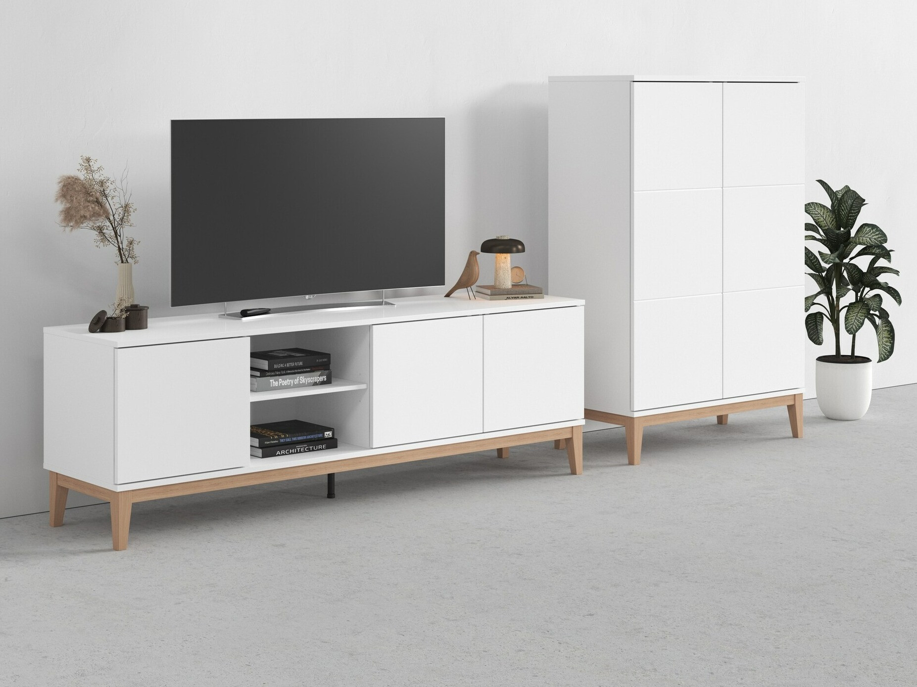 TV-alus Felmelo 104 (Valge)