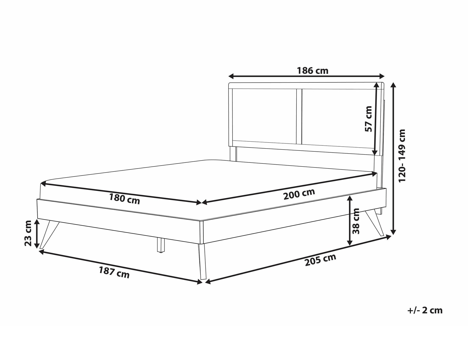 Voodi Berwyn 745 (Ere puit)