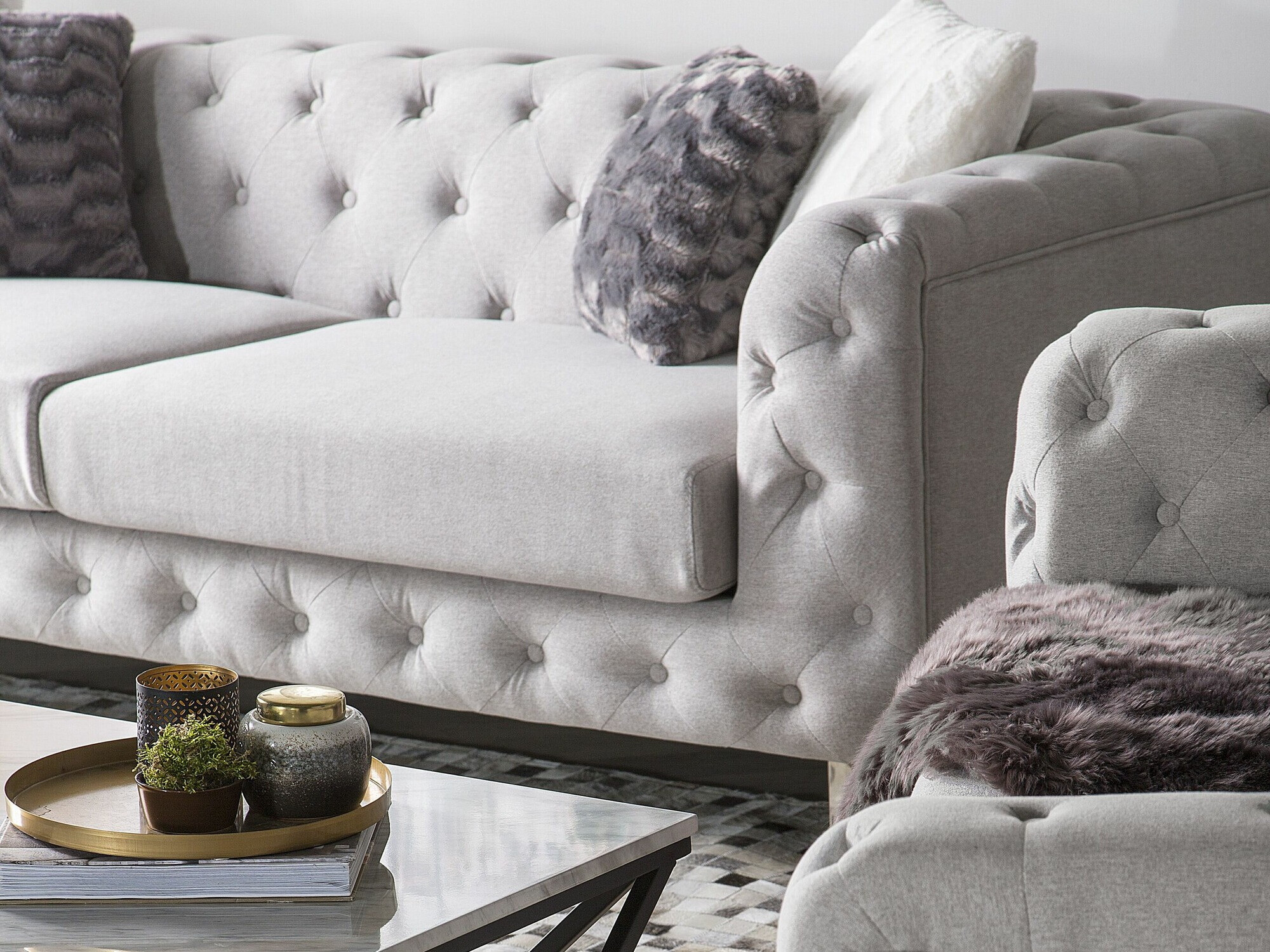Chesterfield diivan Berwyn 2090 (Beež)