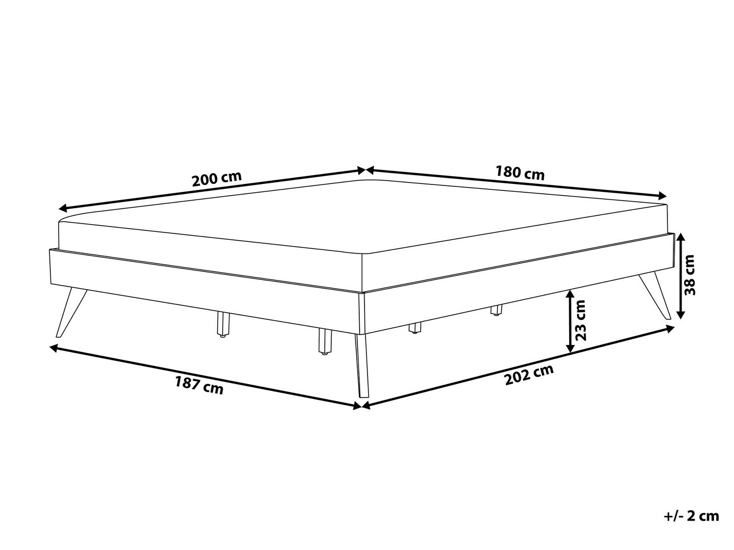 Voodi Berwyn 900 (Tume puit)