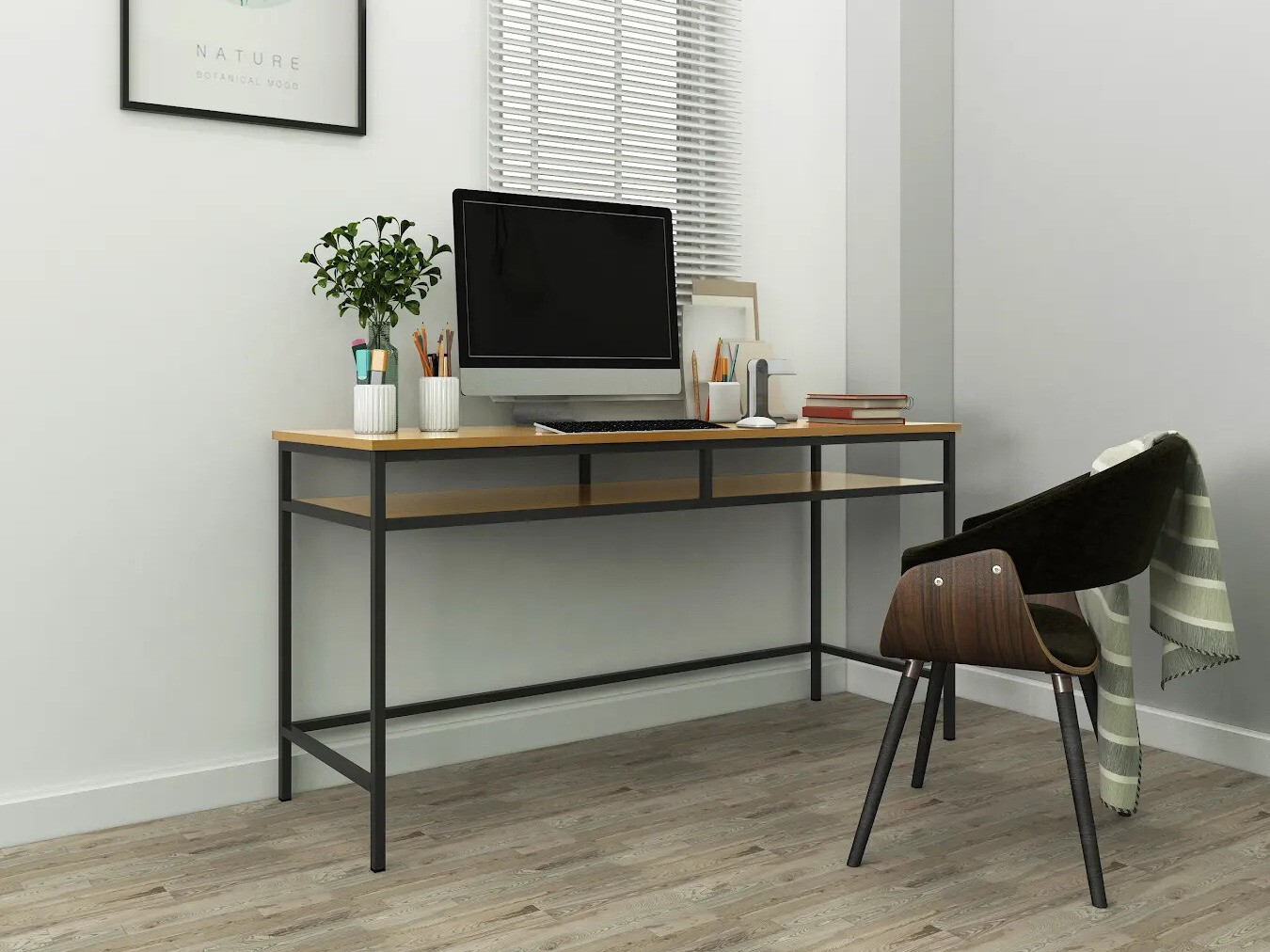 Kirjutuslaud Merfeli 104 (Hall + Tamm)