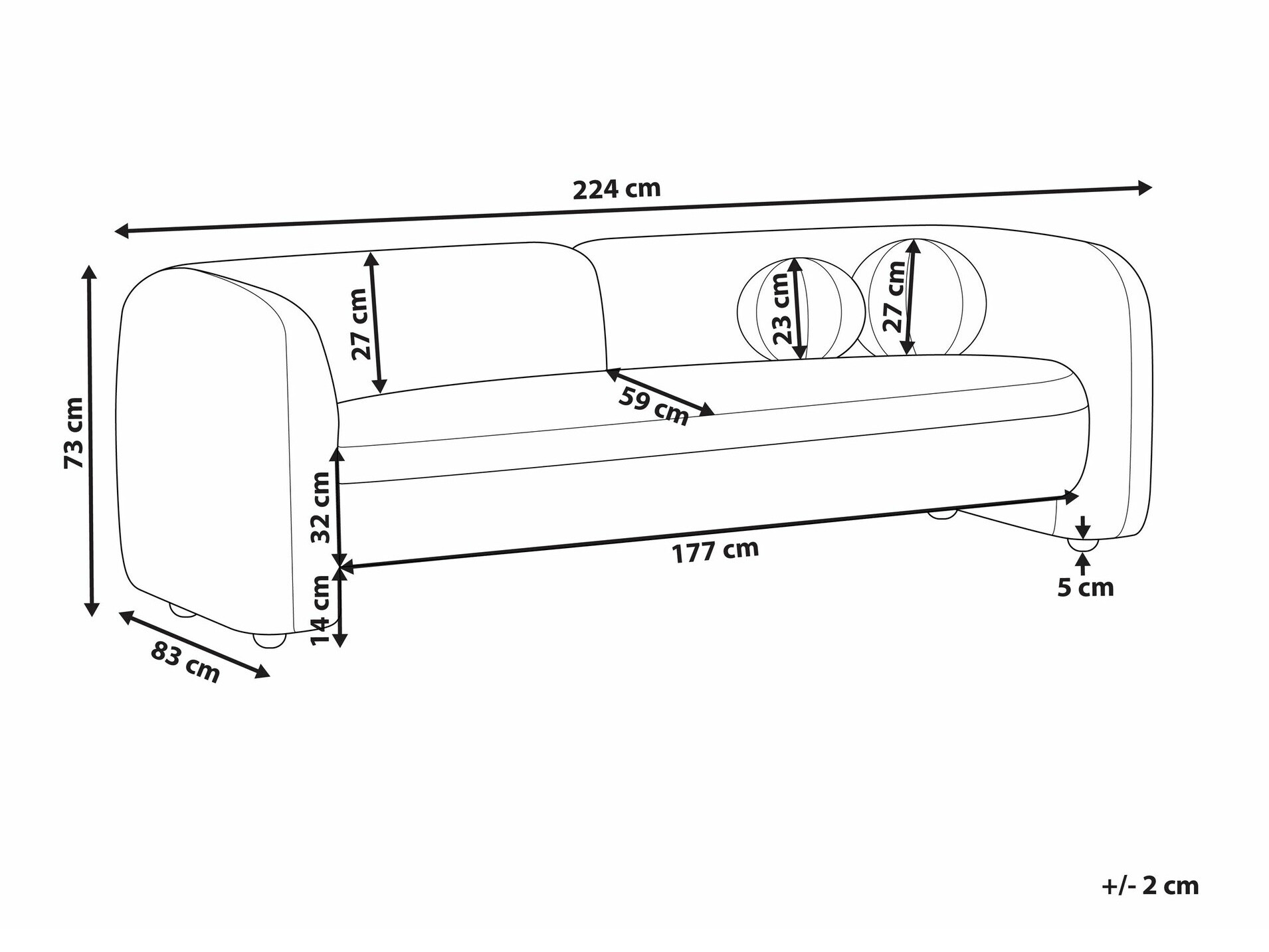 Diivan Veselme 102 (Beež)